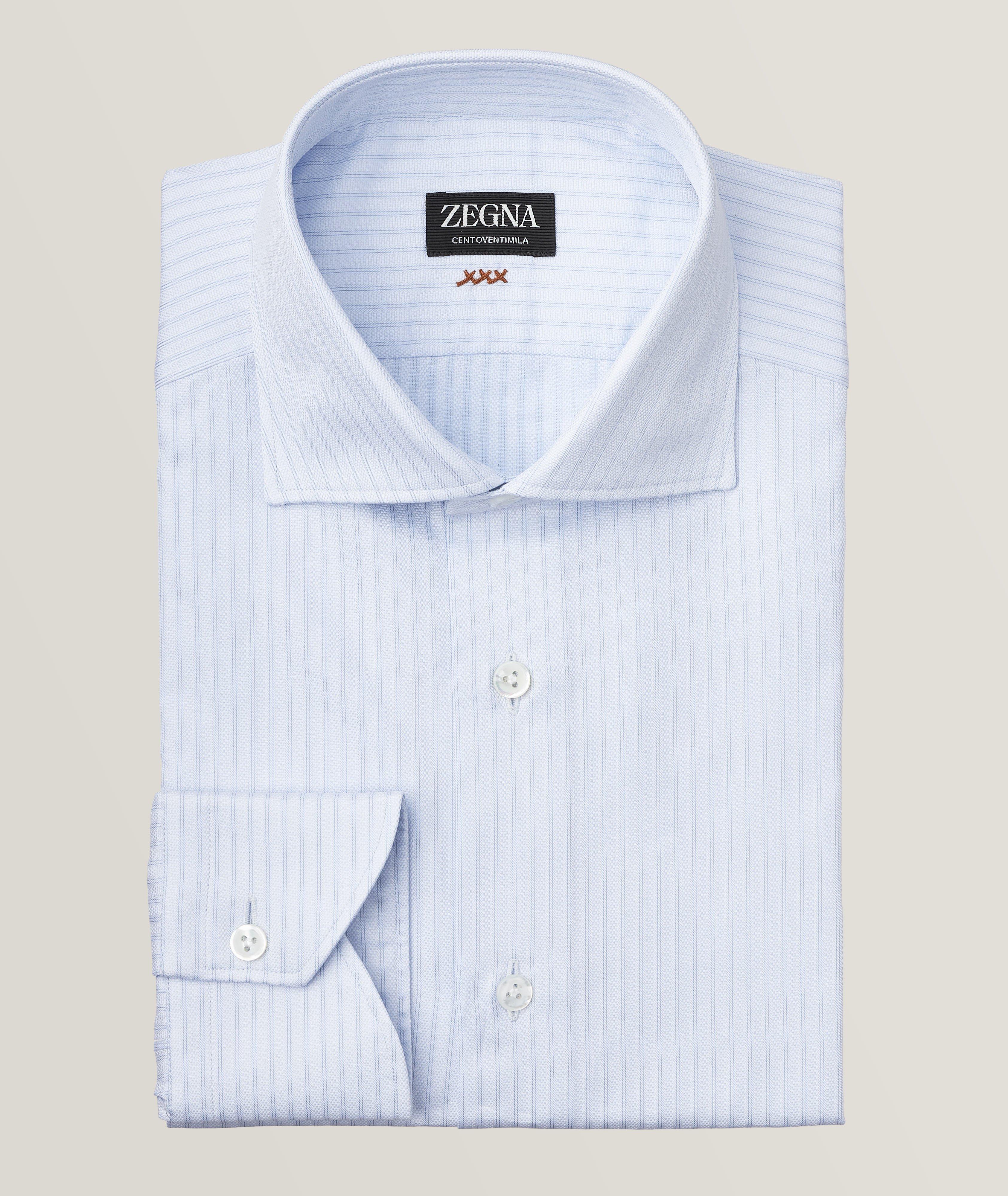 Micro Striped Centoventimila Dress Shirt image 0