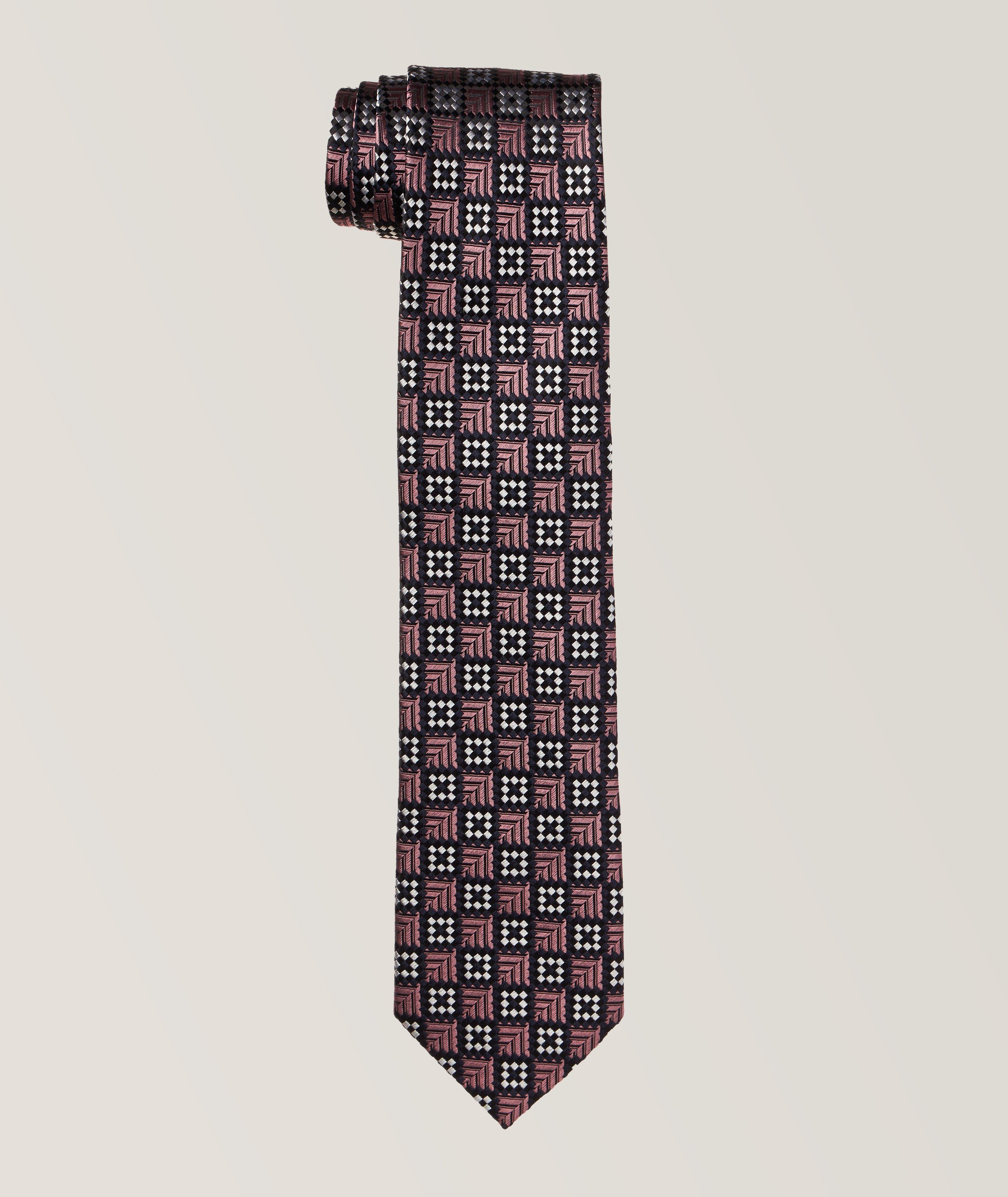 Zegna Archivio Pattern Silk Tie