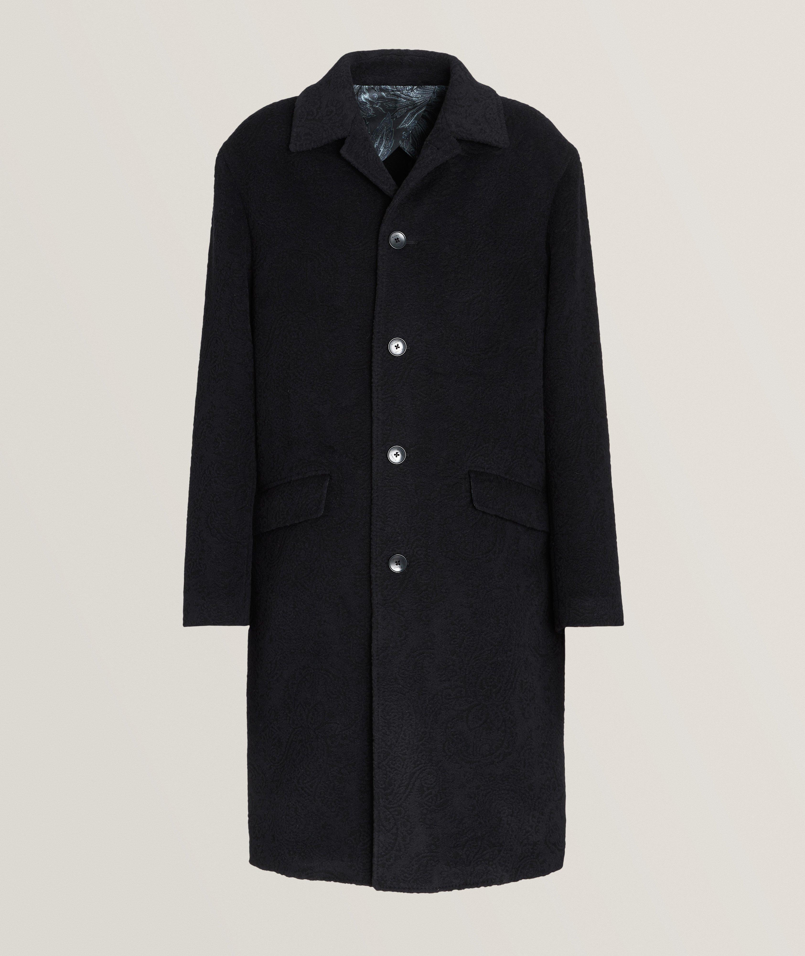 Paisley Wool-Cashmere Jacquard Overcoat image 0