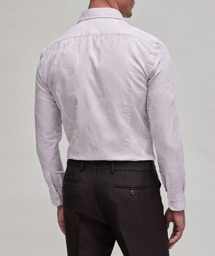 Slim-Fit Tonal Paisley Cotton Sport Shirt image 2