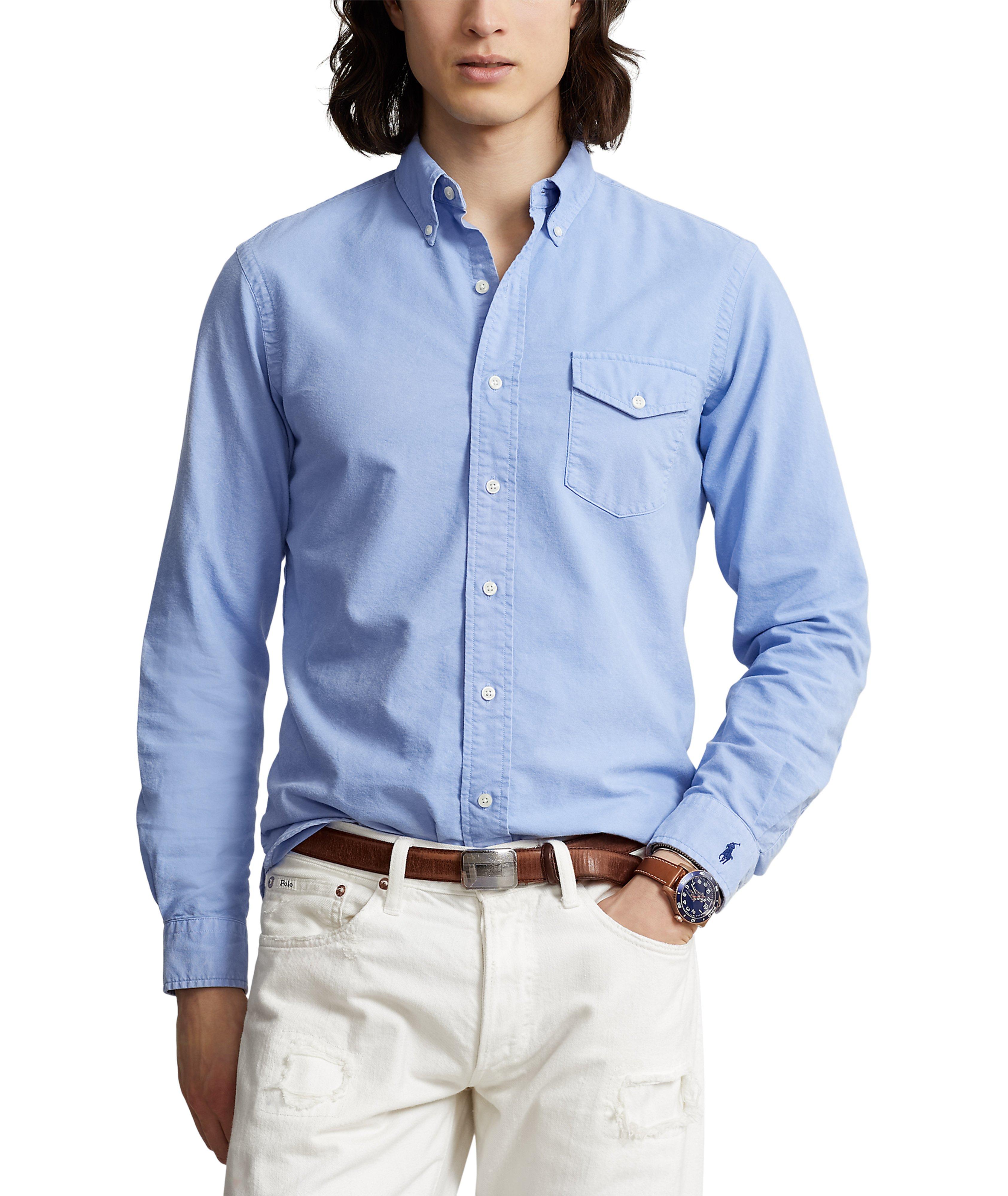 Garment Dyed Oxford Shirt image 1