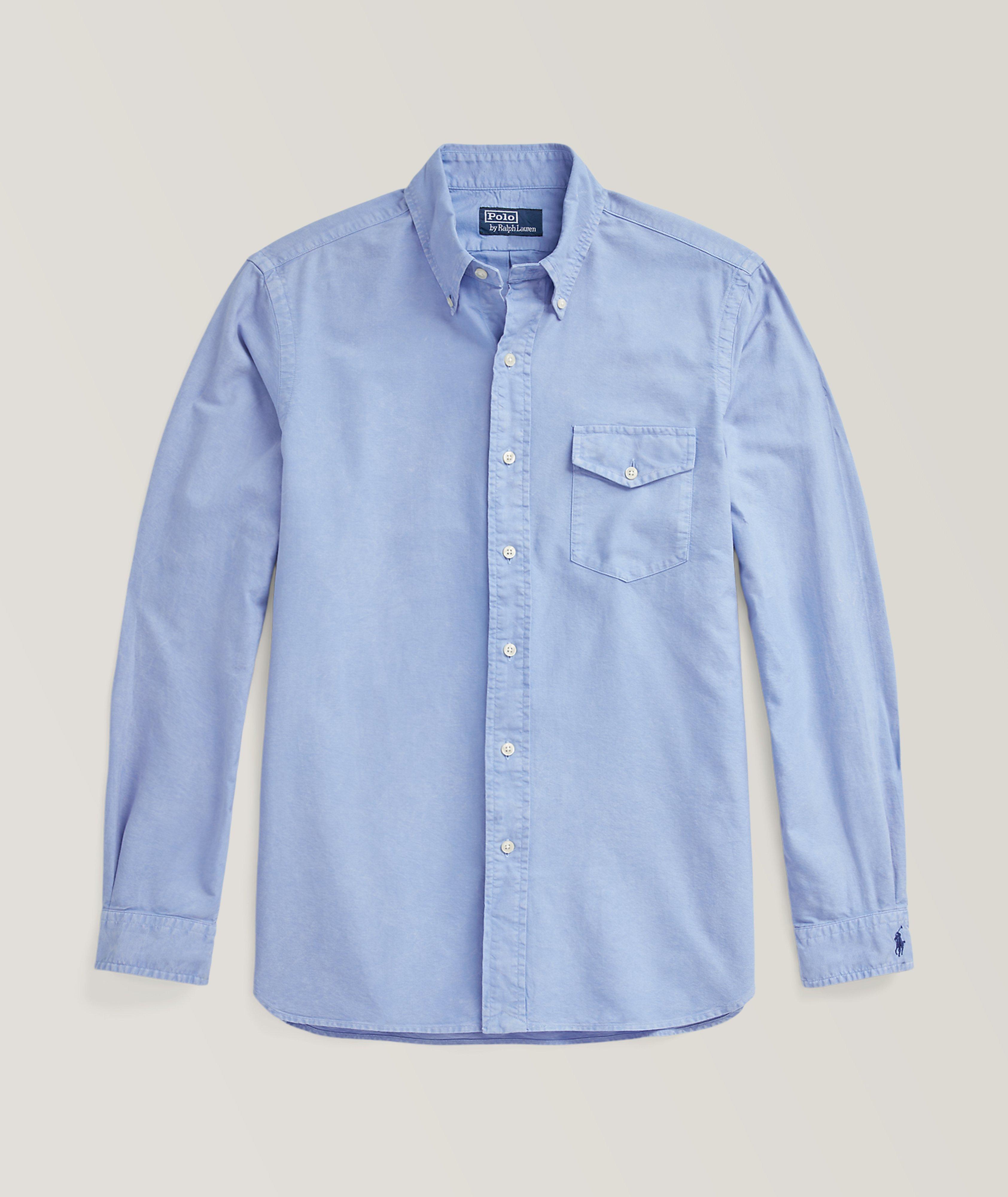 Garment Dyed Oxford Shirt image 0