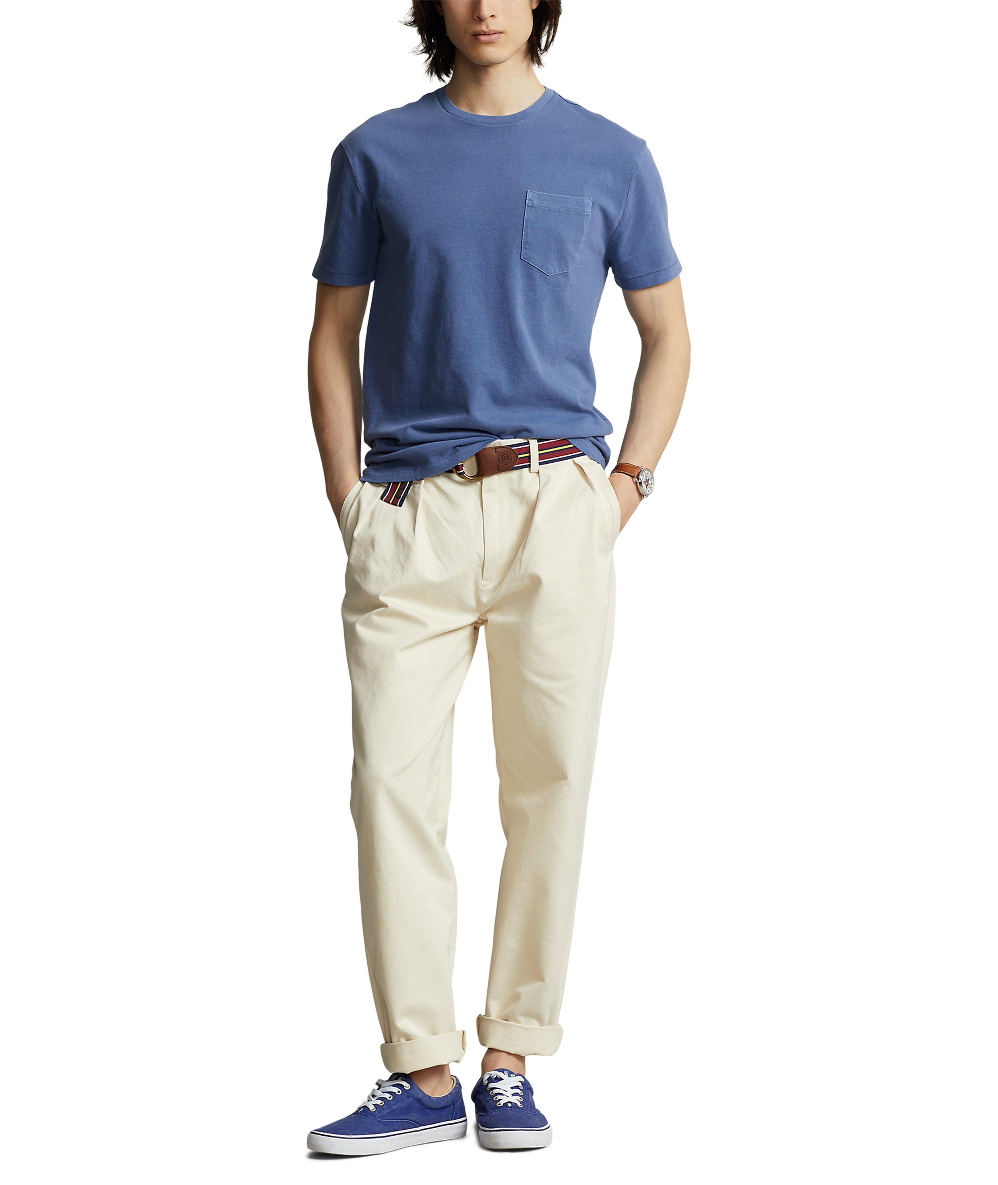 Garment Dyed Jersey Cotton T-Shirt image 3
