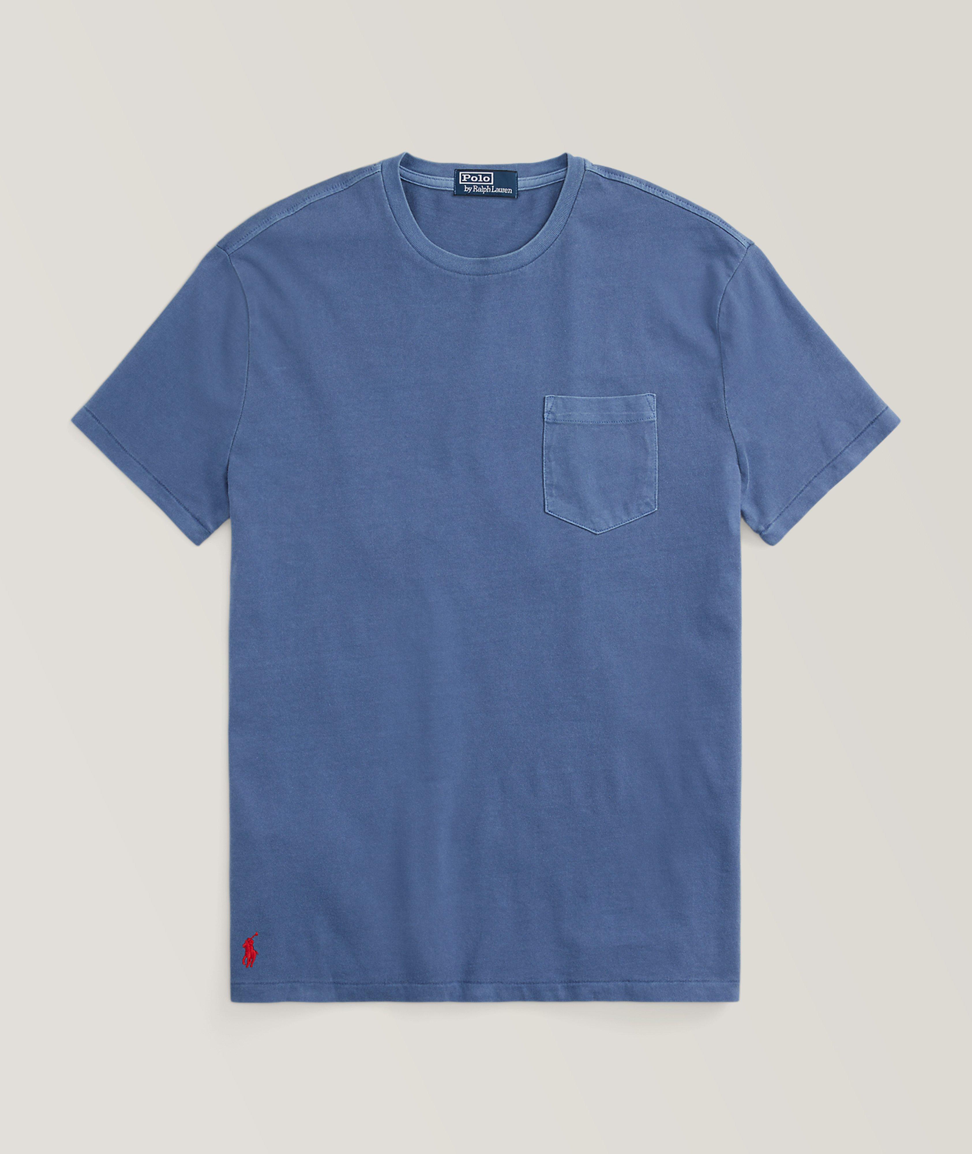Garment Dyed Jersey Cotton T-Shirt image 0