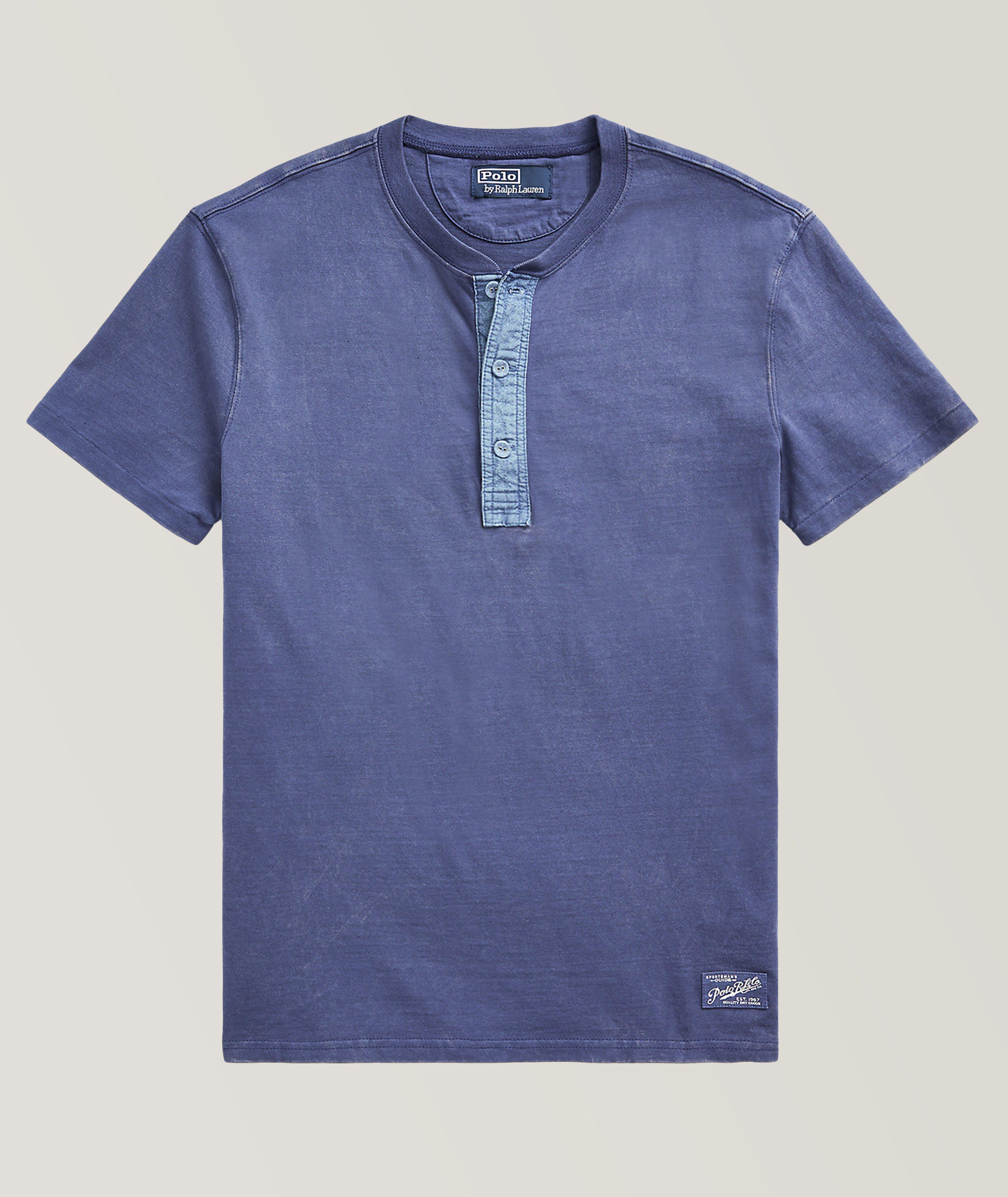 Jersey Henley T-Shirt image 0