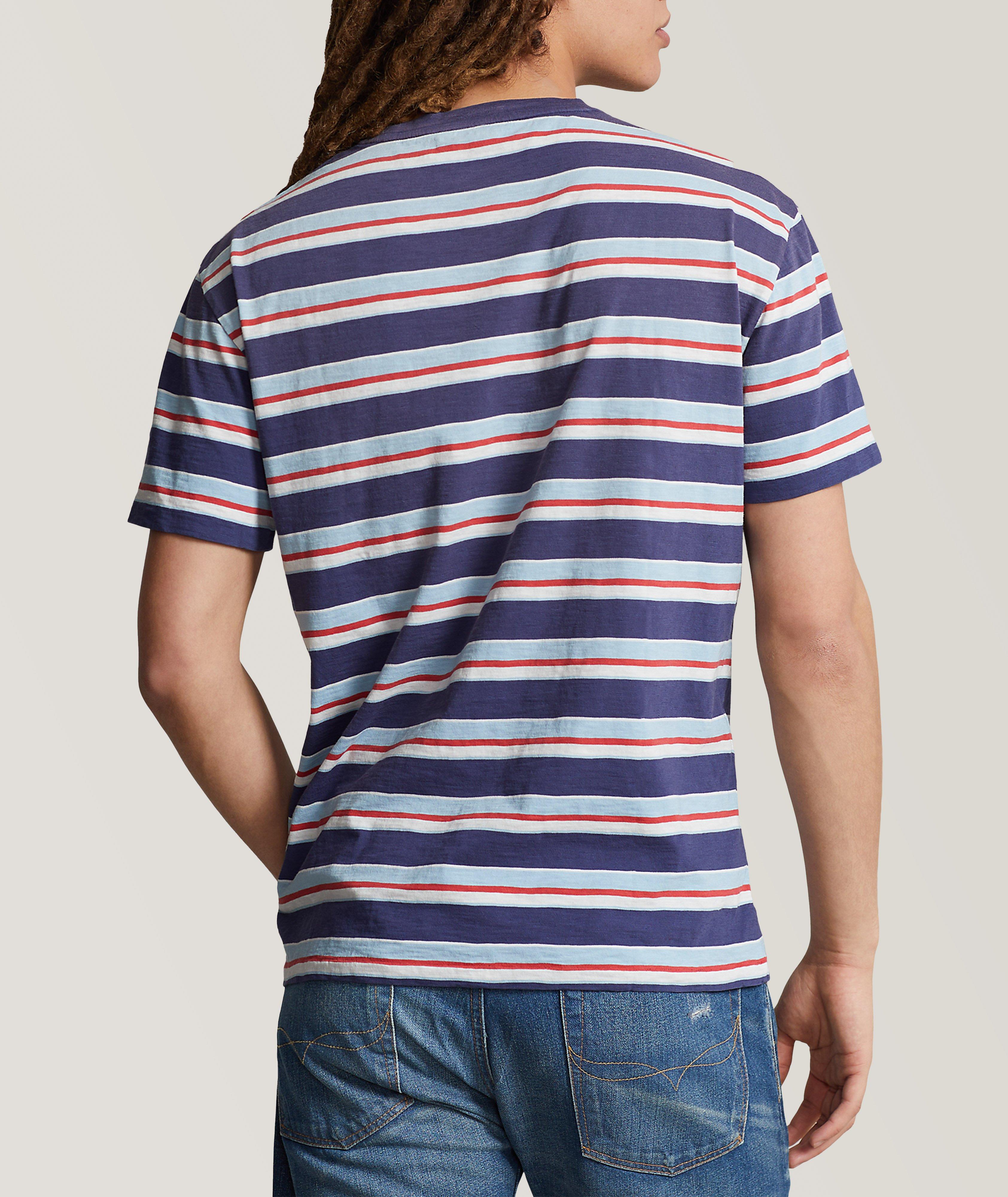 Striped Jersey Cotton T-Shirt image 2
