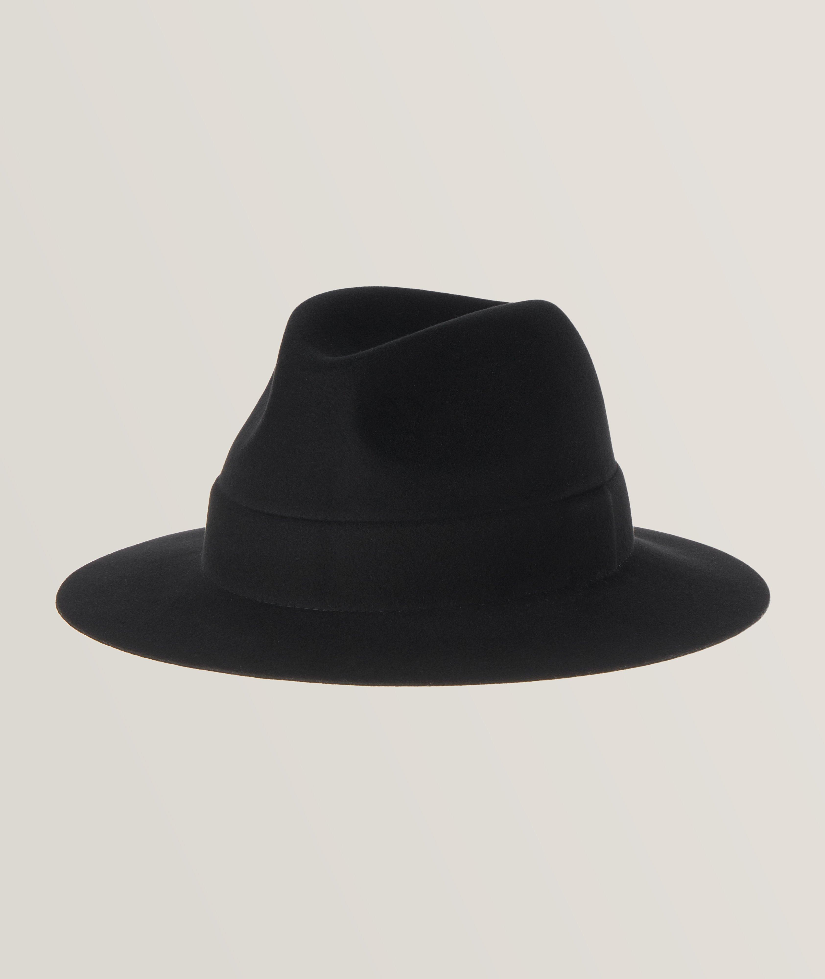 Steve Wool-Cashmere Felt Fedora image 0