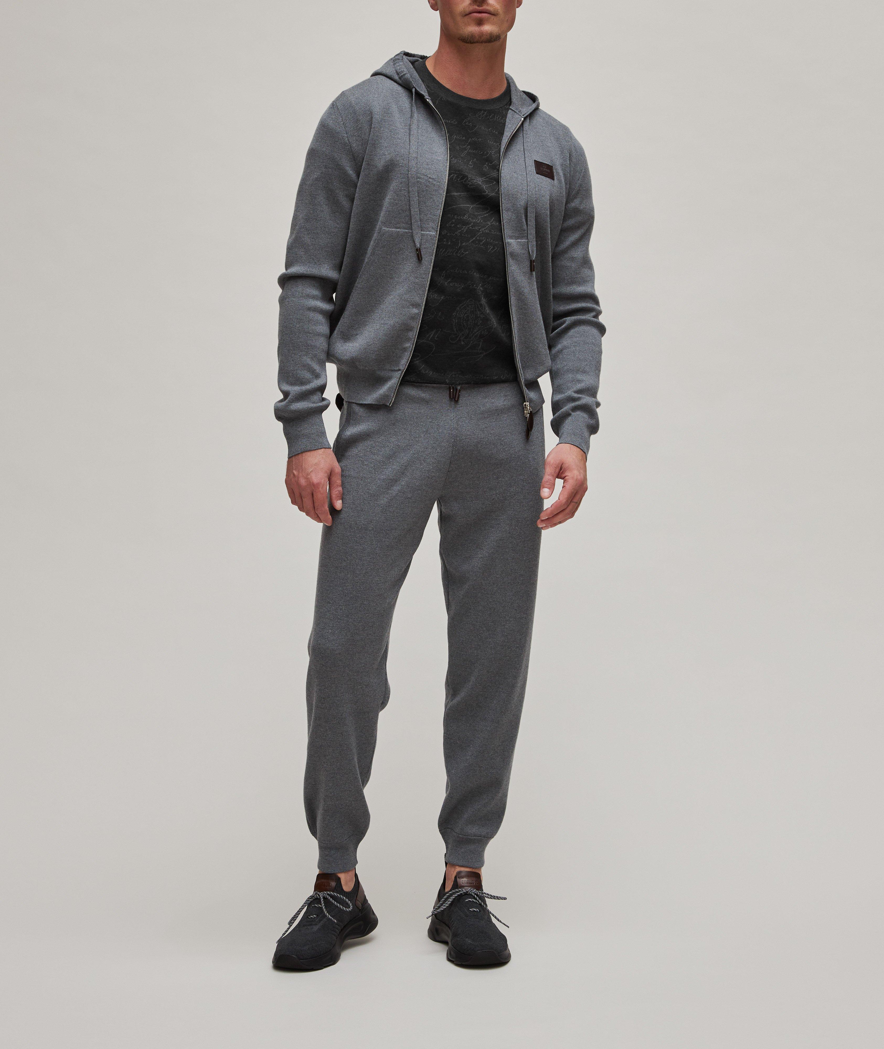 Berluti All-Over Scritto Jacquard Cotton Piqué T-Shirt