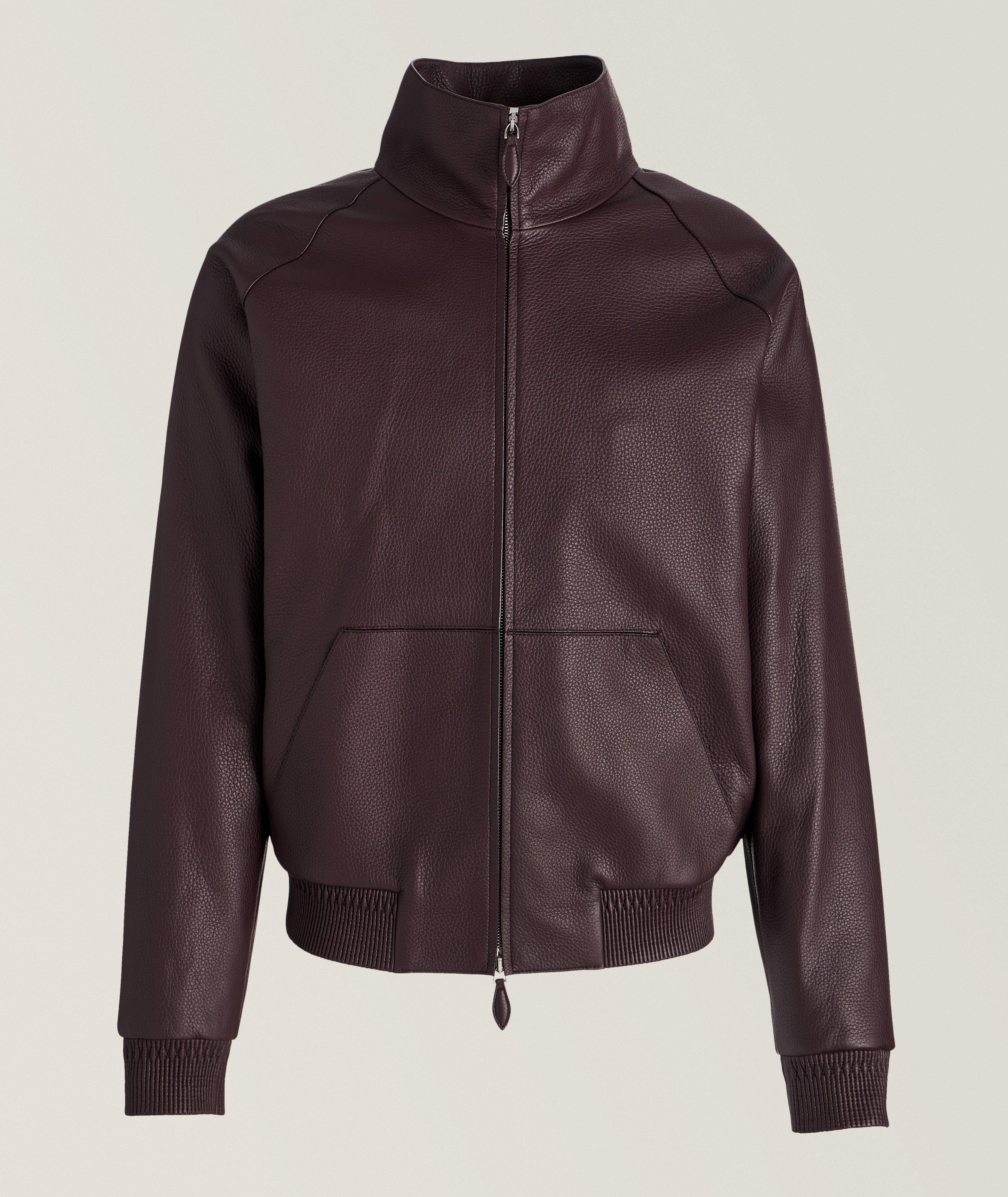 Berluti Deerskin Leather Jacket | Leather | Harry Rosen