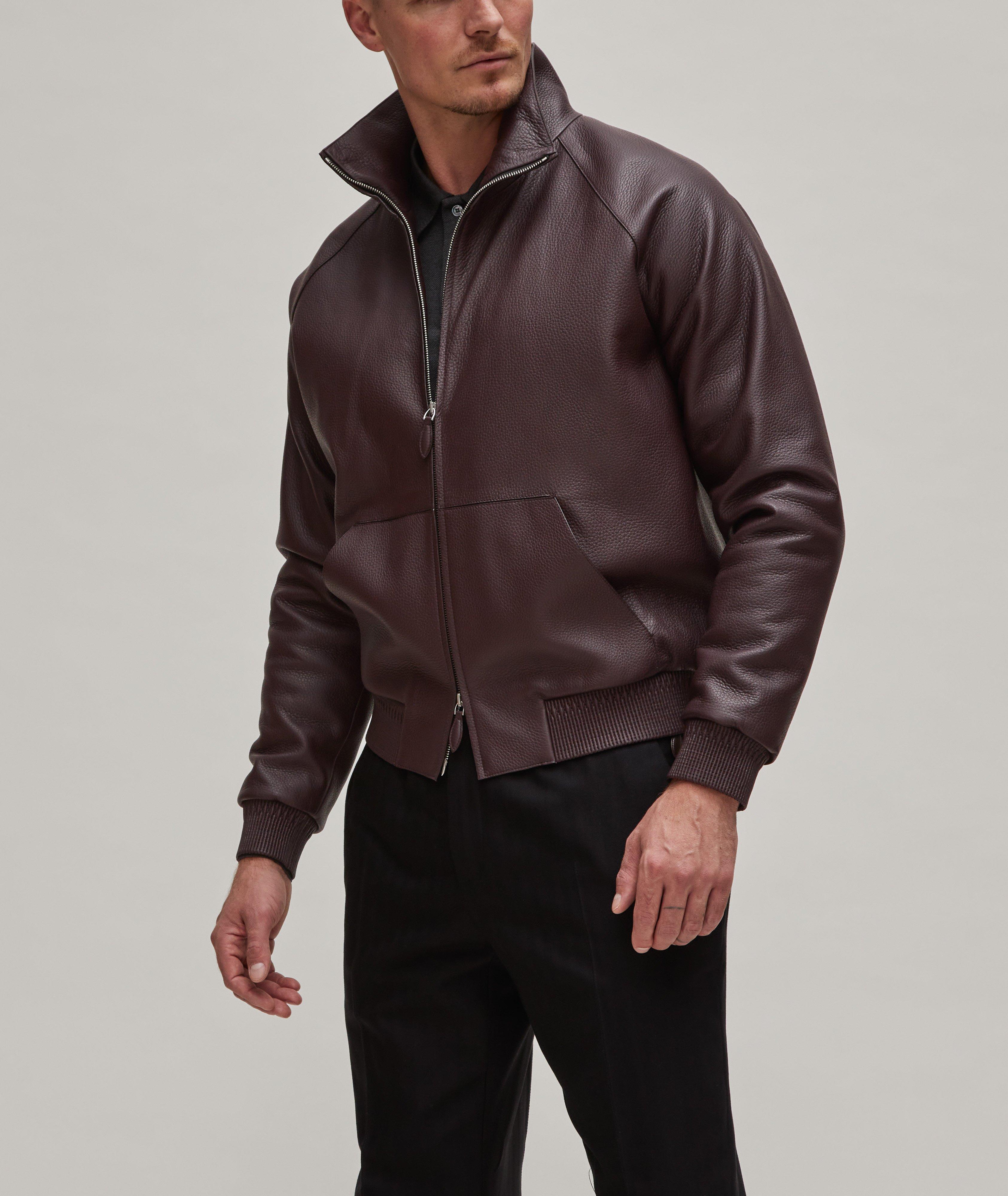 Berluti Deerskin Leather Jacket | Leather | Harry Rosen