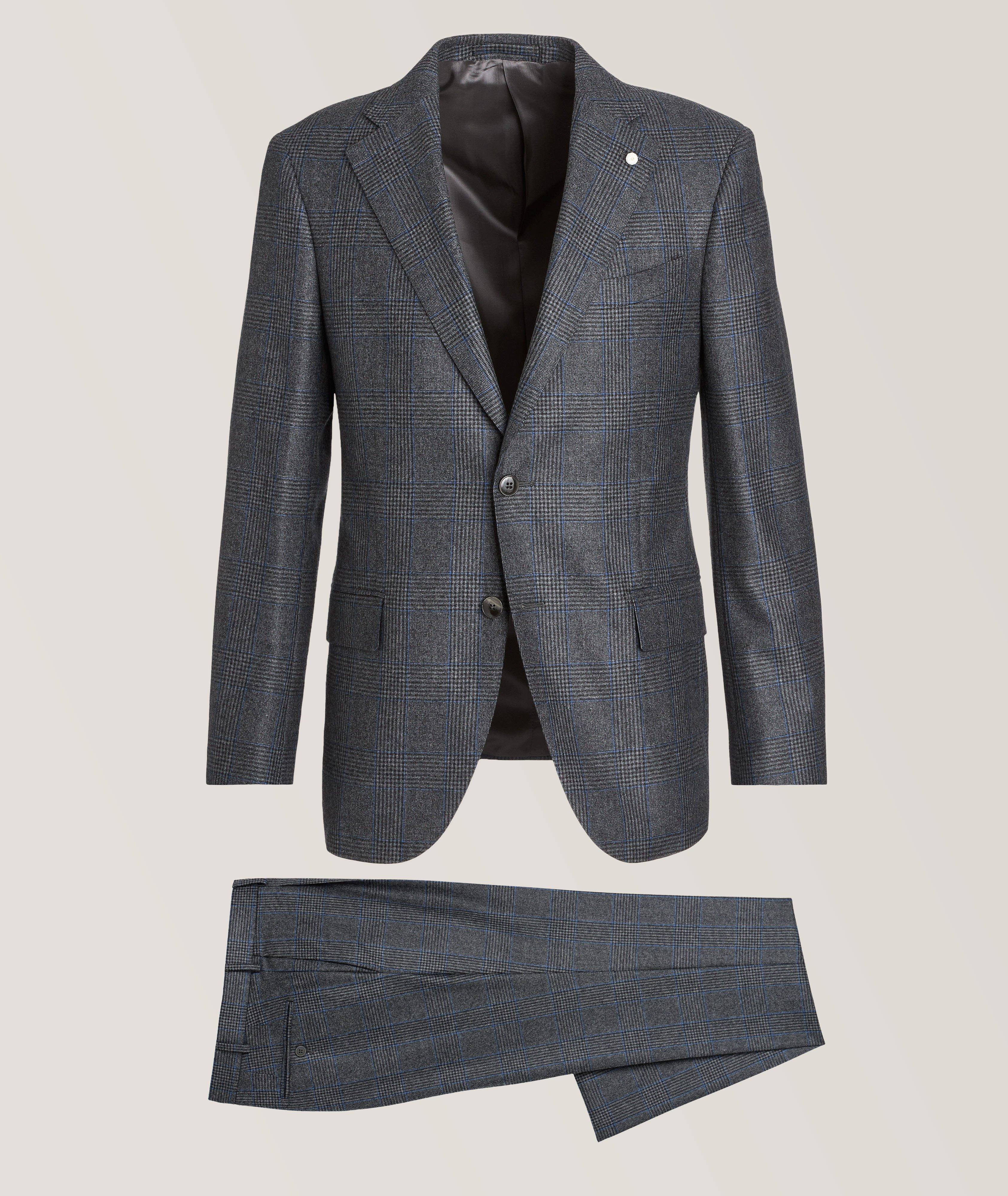 Glen Check Virgin Wool Suit image 0