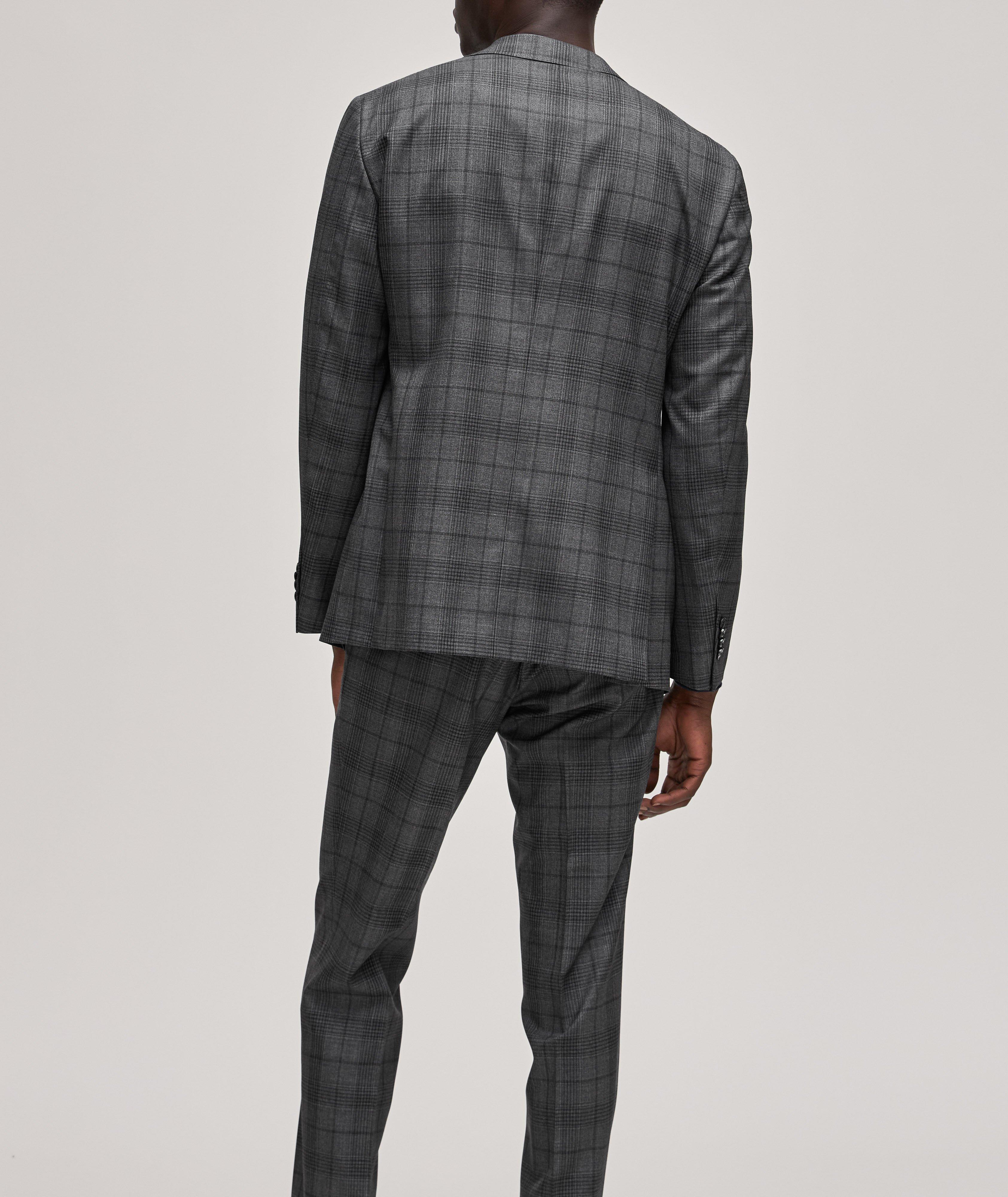 Tonal Plaid Virgin Wool Suit image 2