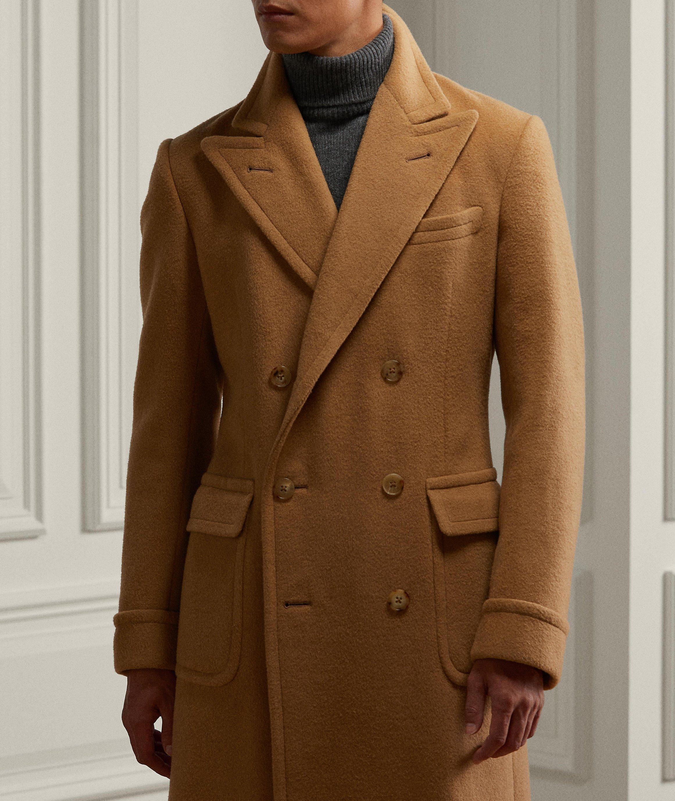 Ralph lauren camel hair coat best sale