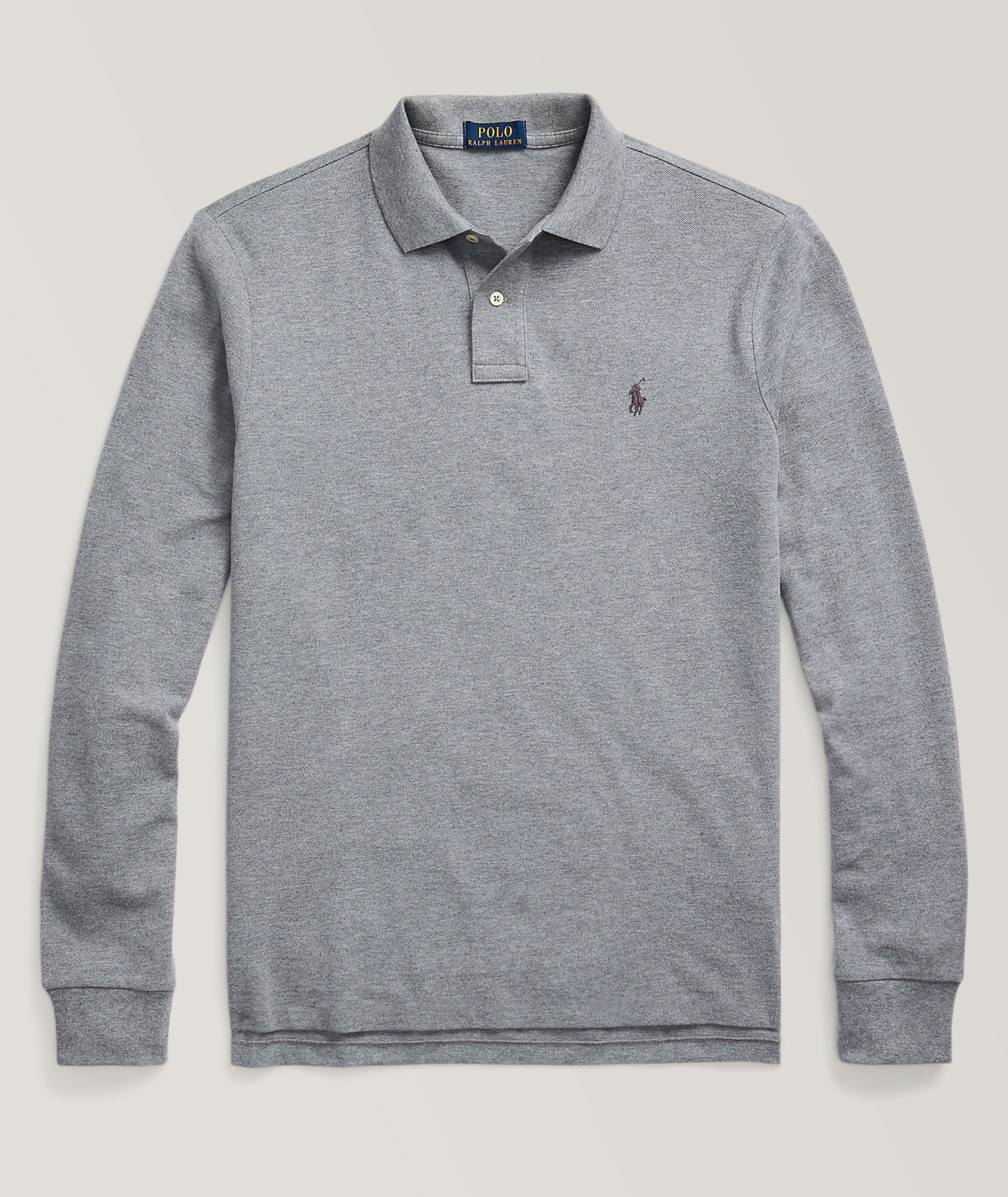 Polo manches longues ralph lauren homme hot sale