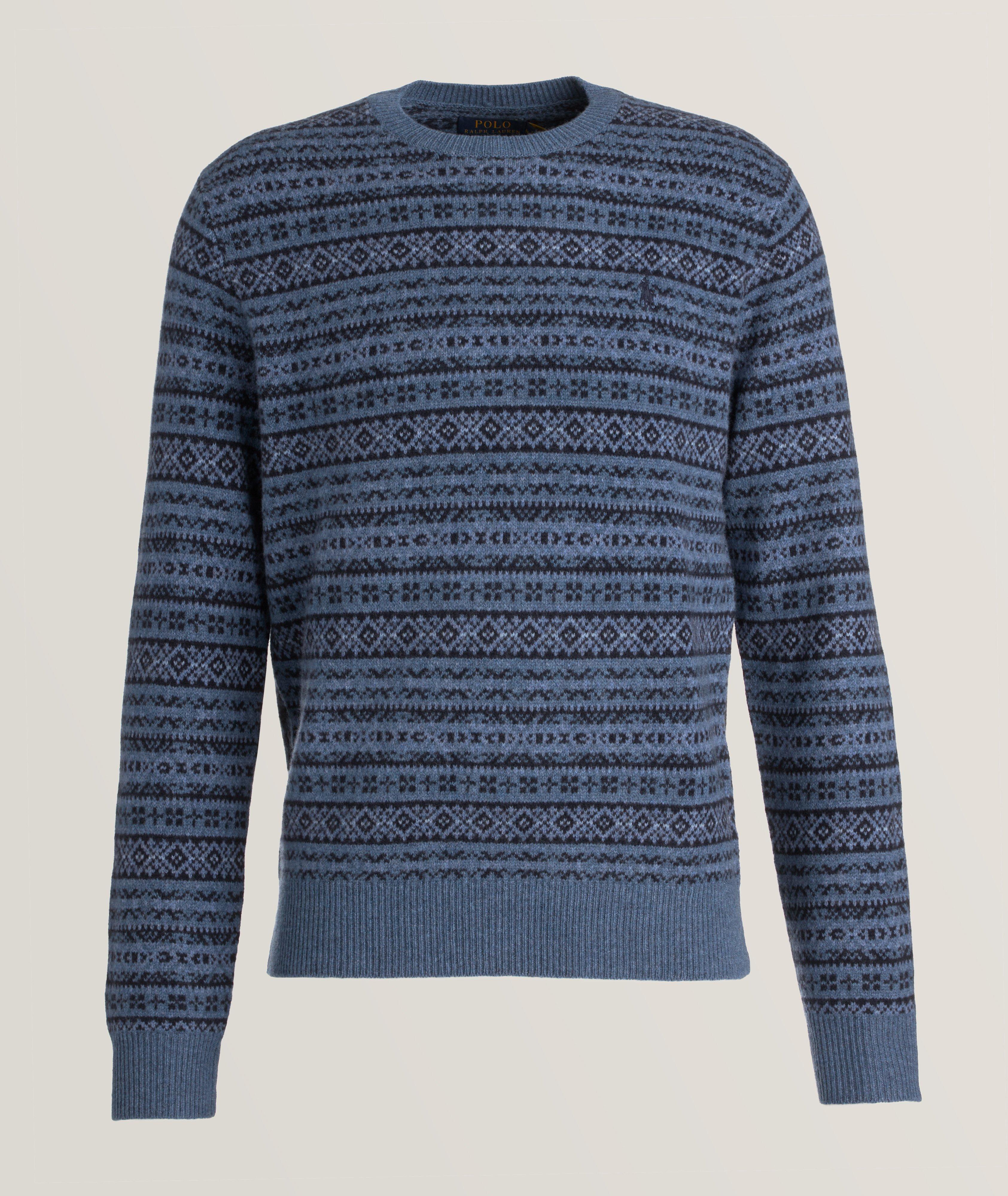 Classics Jacquard Wool Sweater  image 0