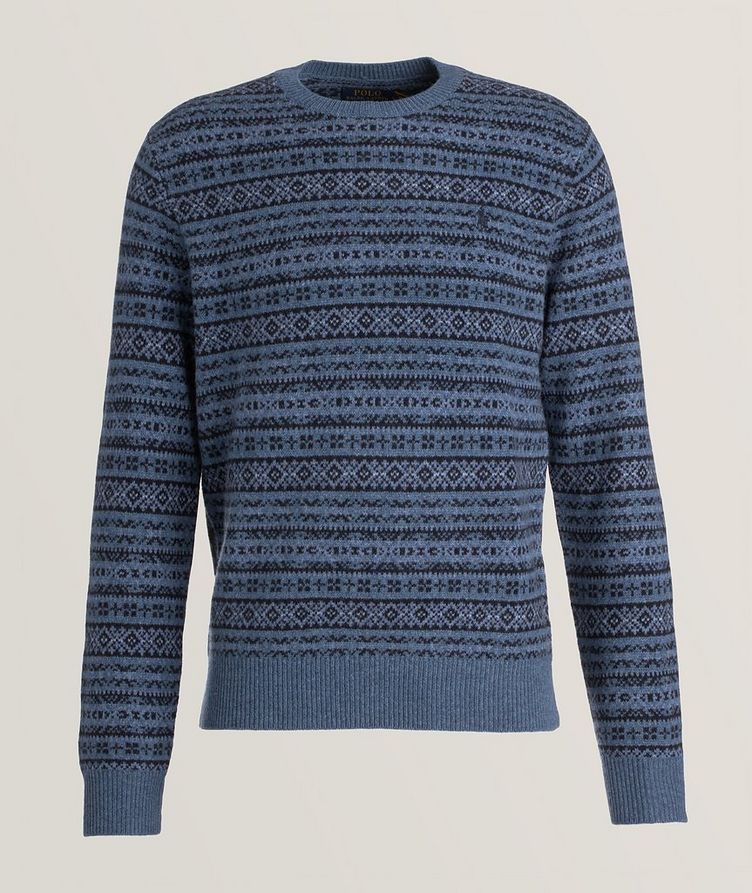 Classics Jacquard Wool Sweater