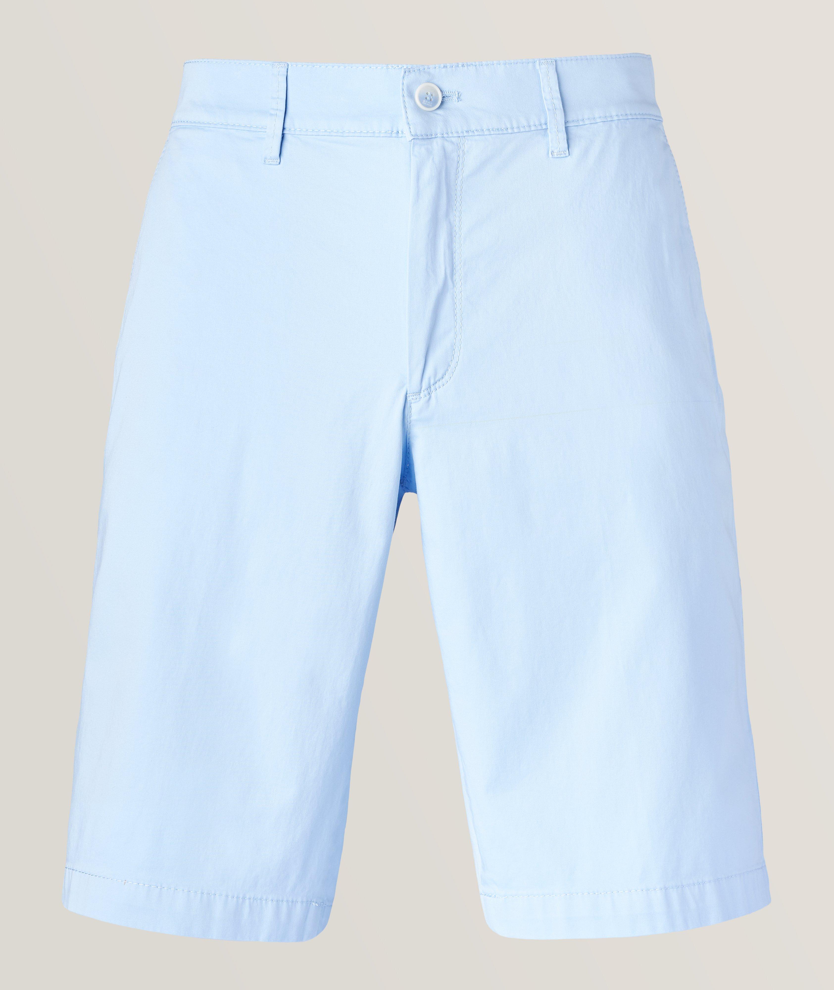 Brax Bozen Ultralight Stretch-Cotton Shorts