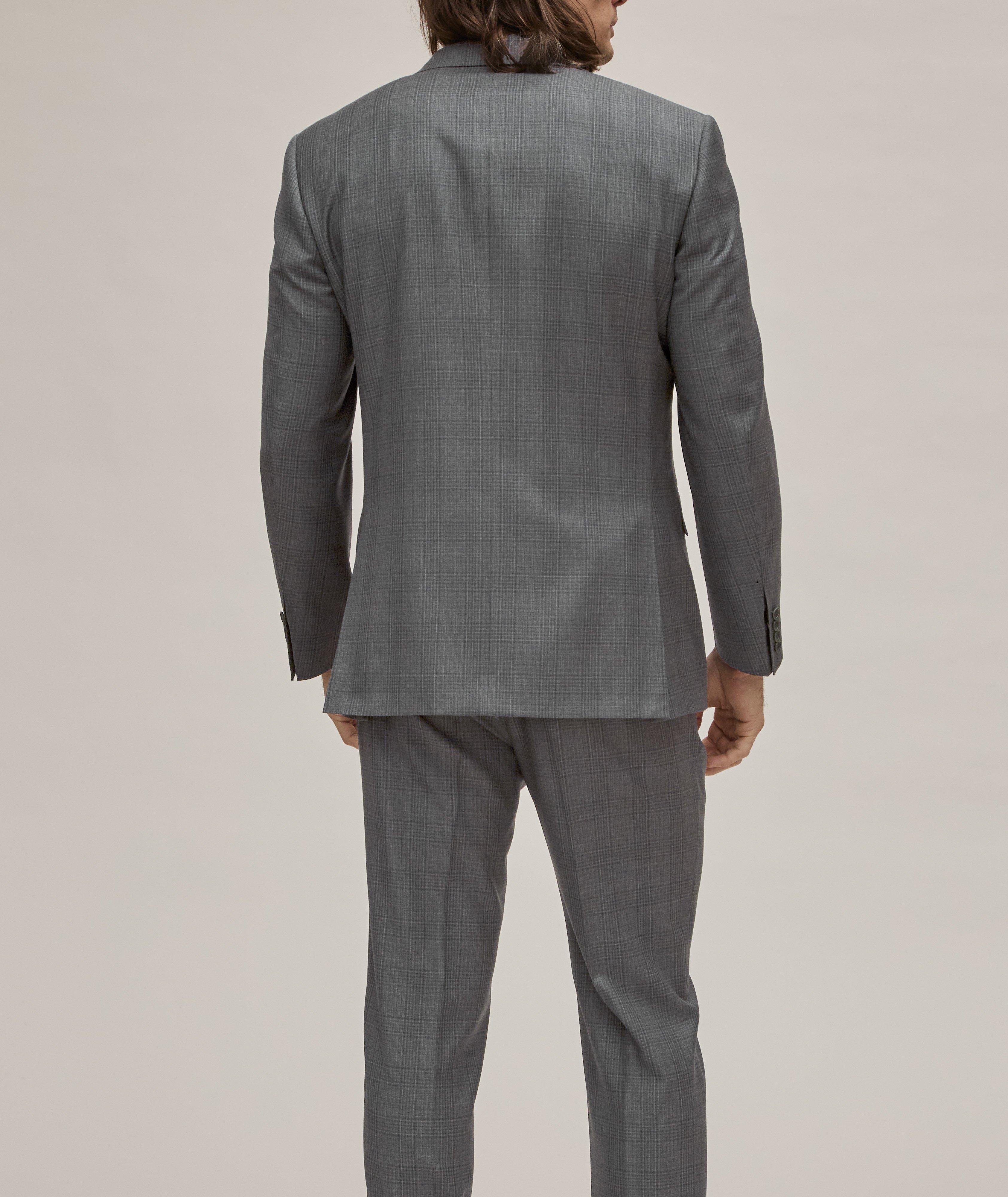 Tonal Glen Check Wool Suit image 2