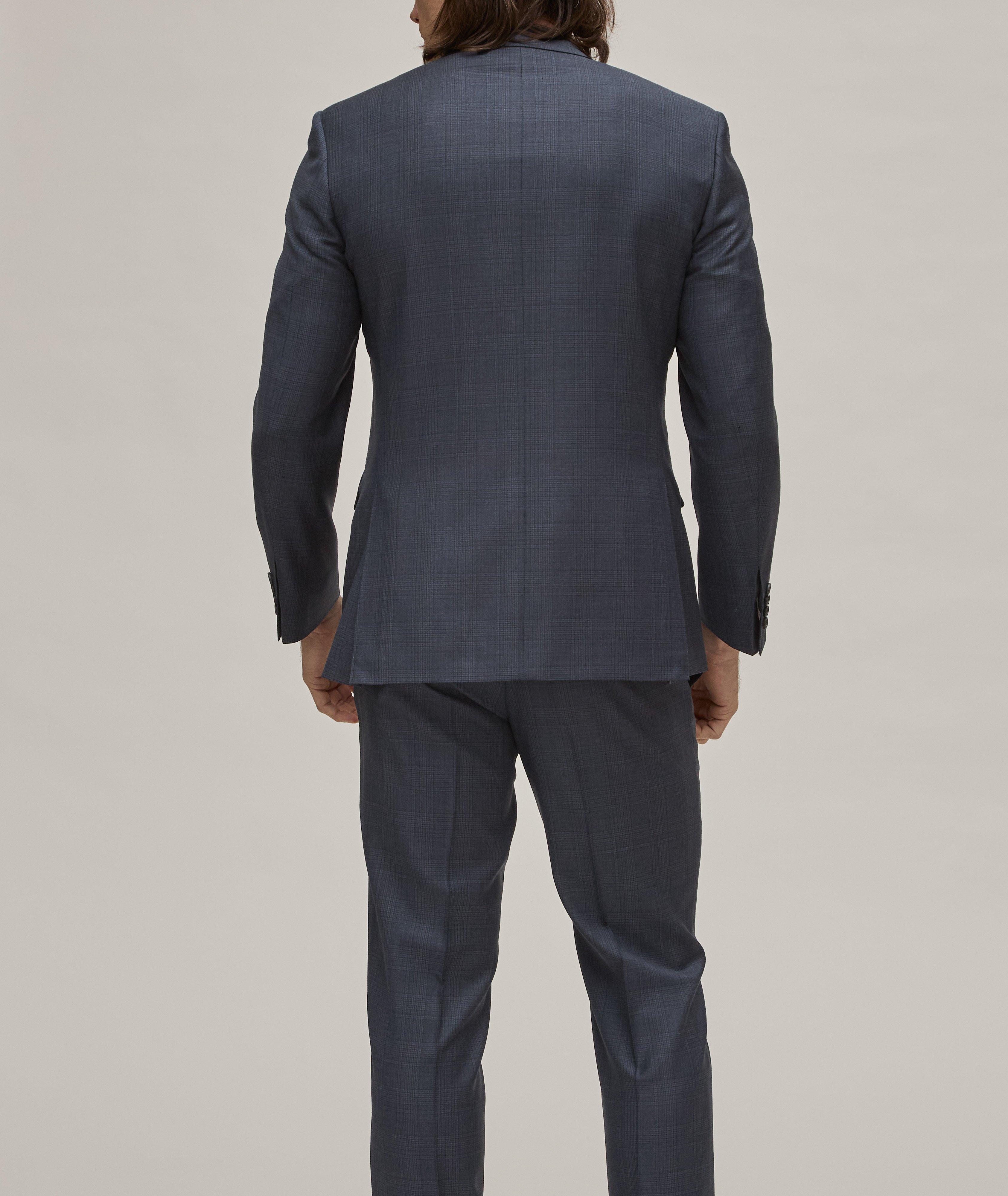 Tonal Glen Check Wool Suit  image 2