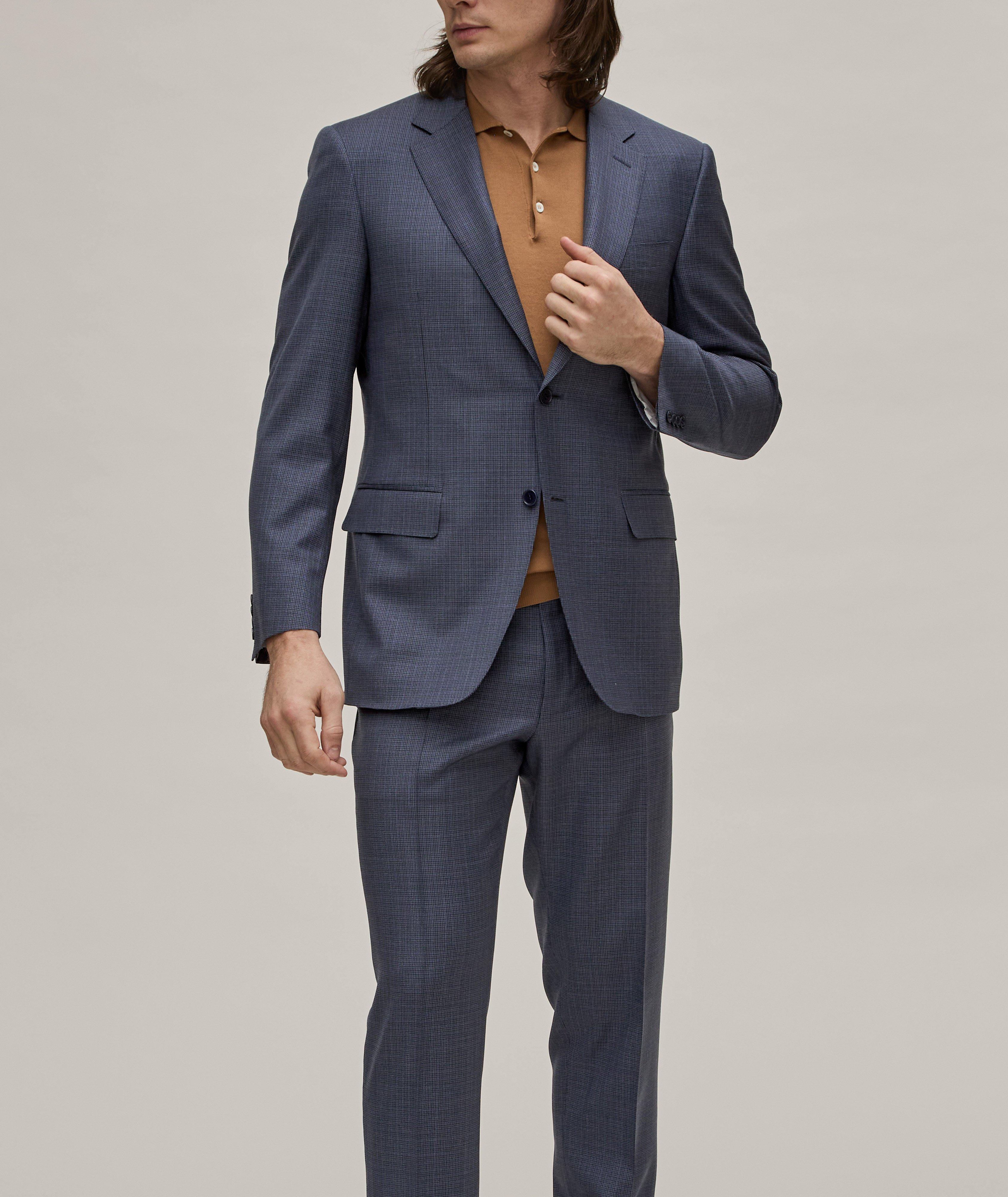 Micro-Neat Wool Suit image 1