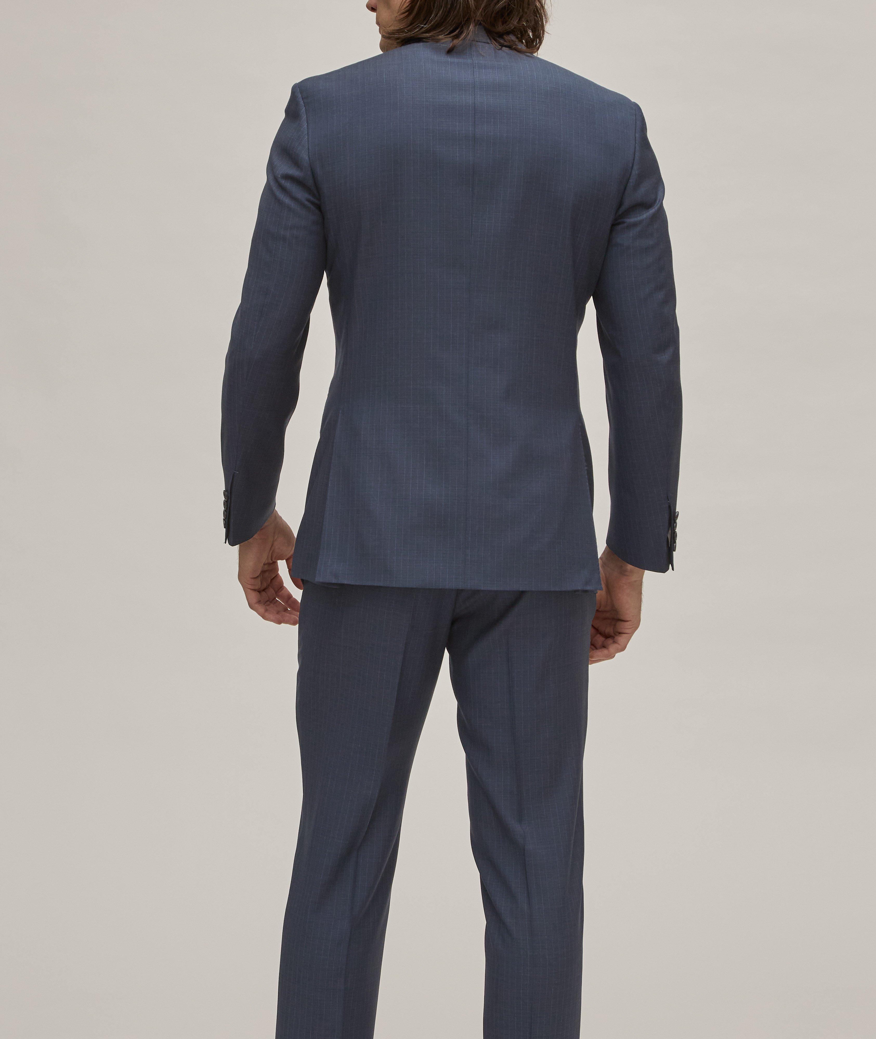 Tonal Pinstripe Wool Suit image 2