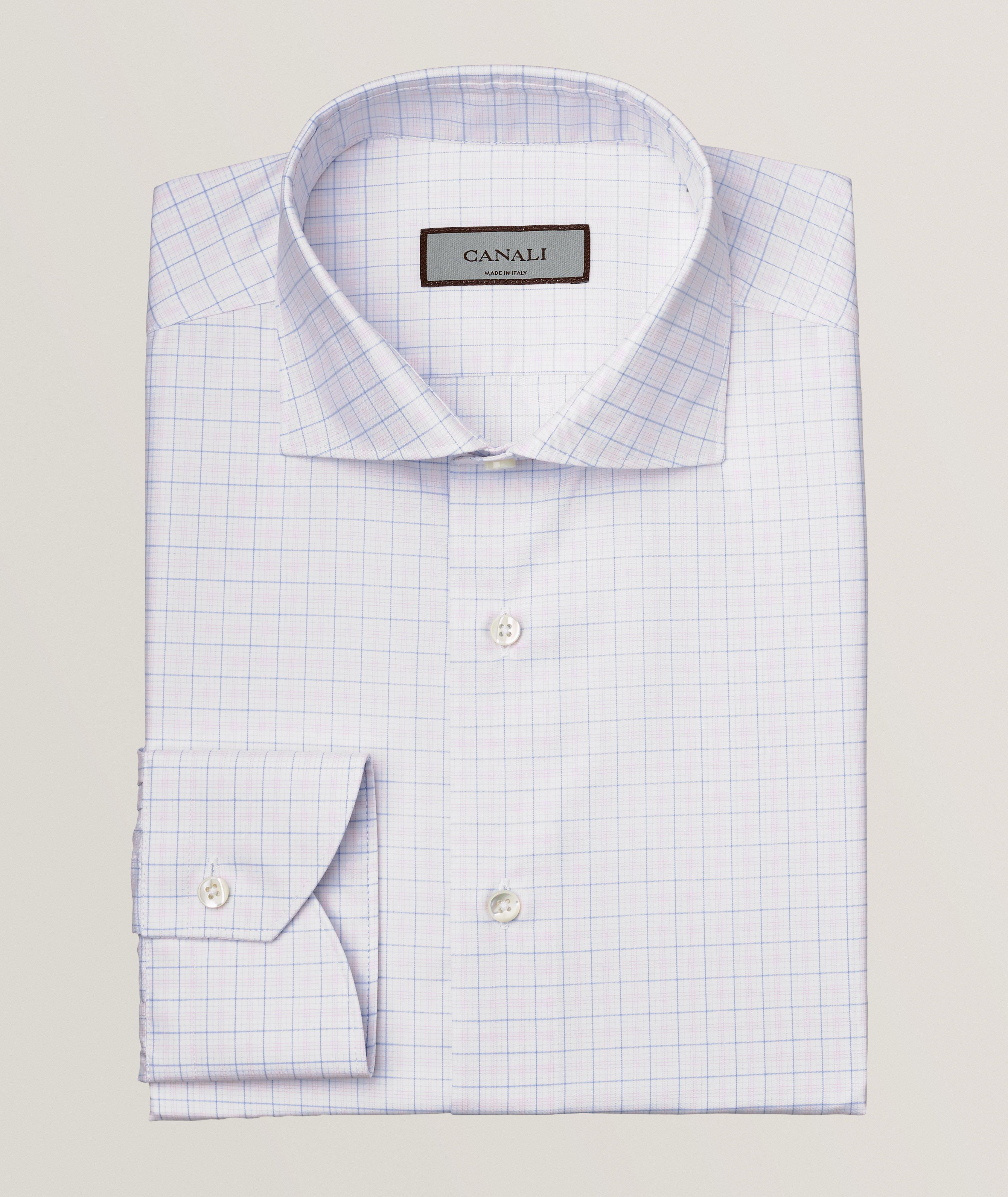 Windowpane Cotton Shirt image 0