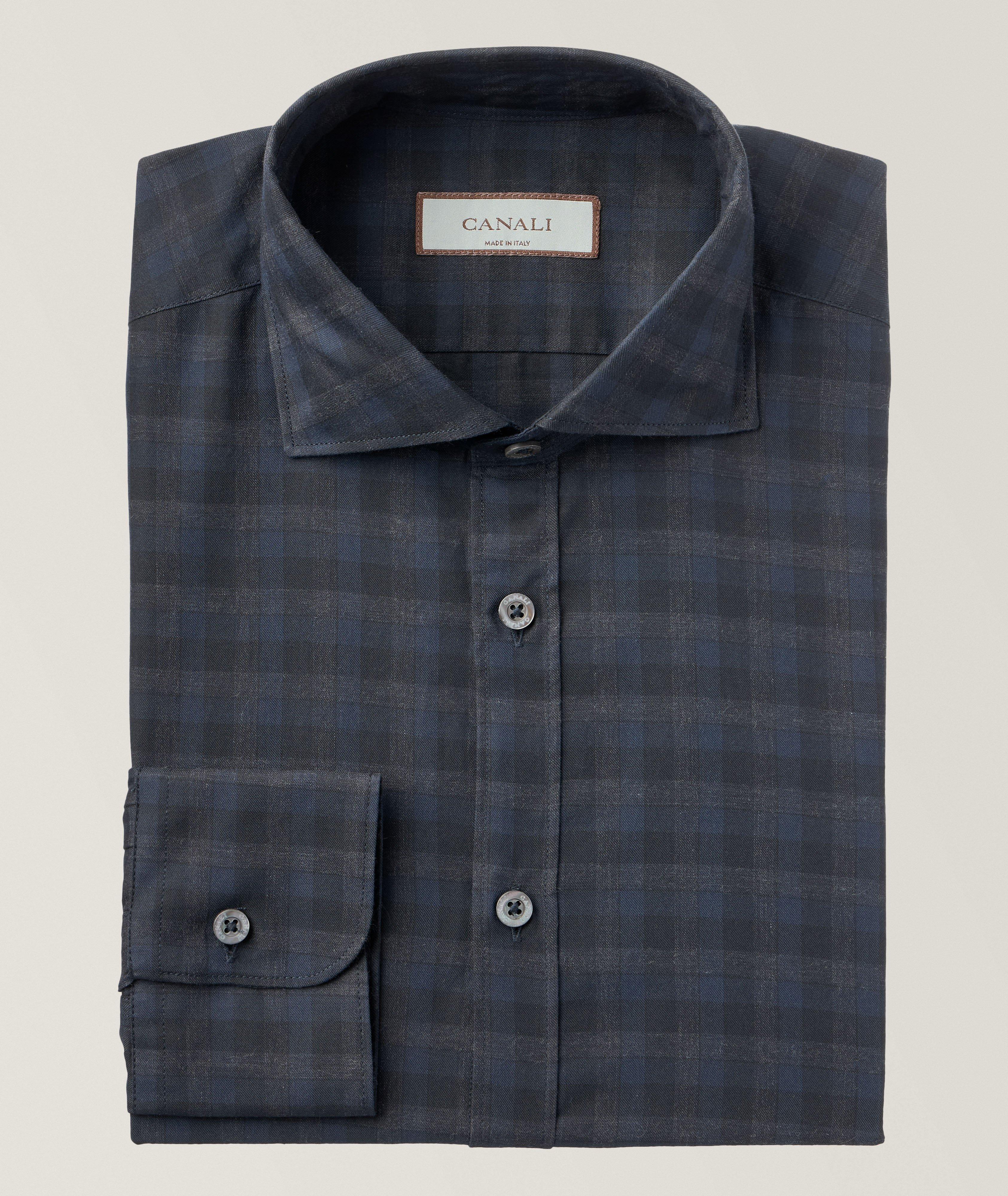 Tonal Check Cotton Sport Shirt image 0