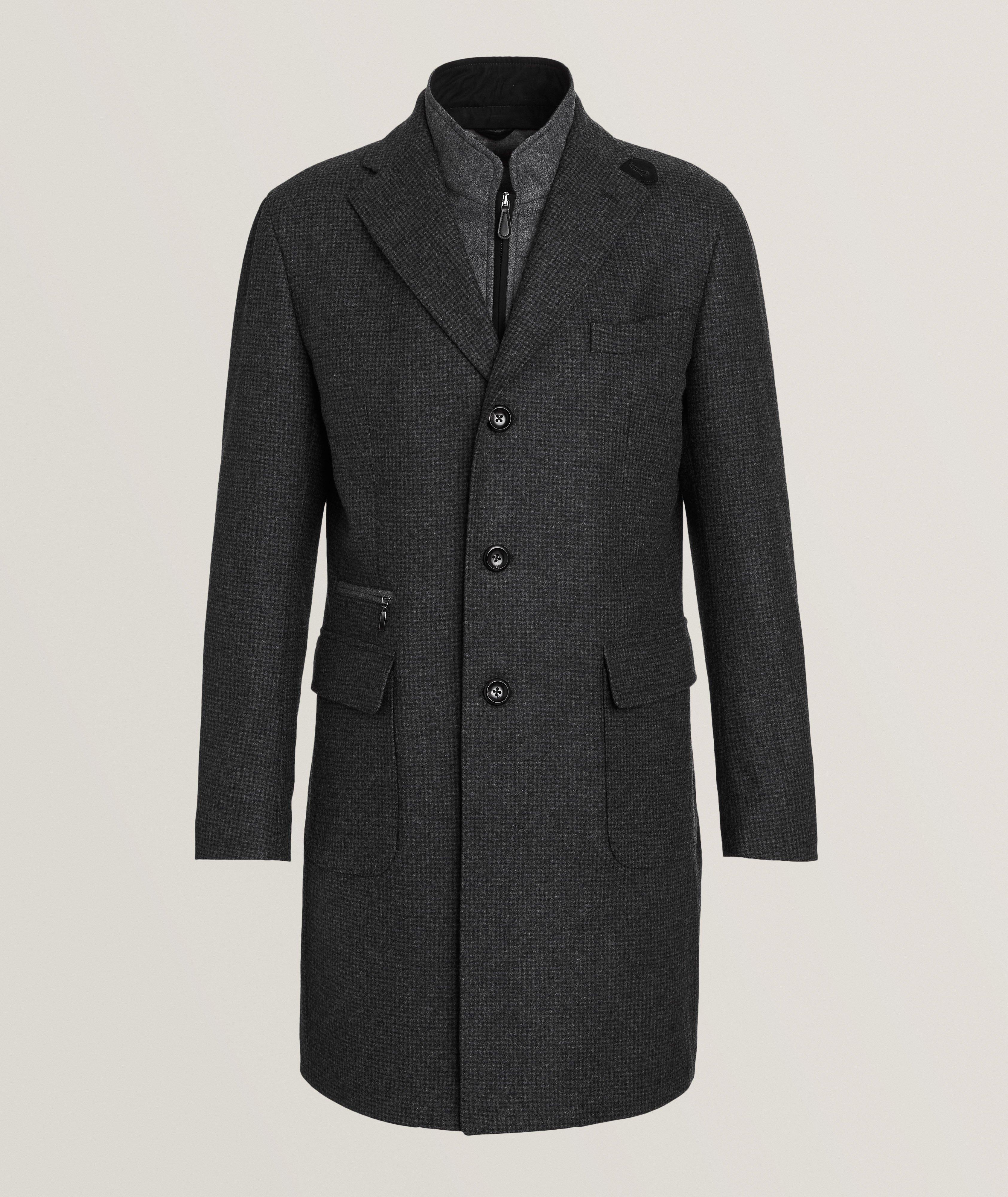 Insert Wool Houndstooth Coat image 0