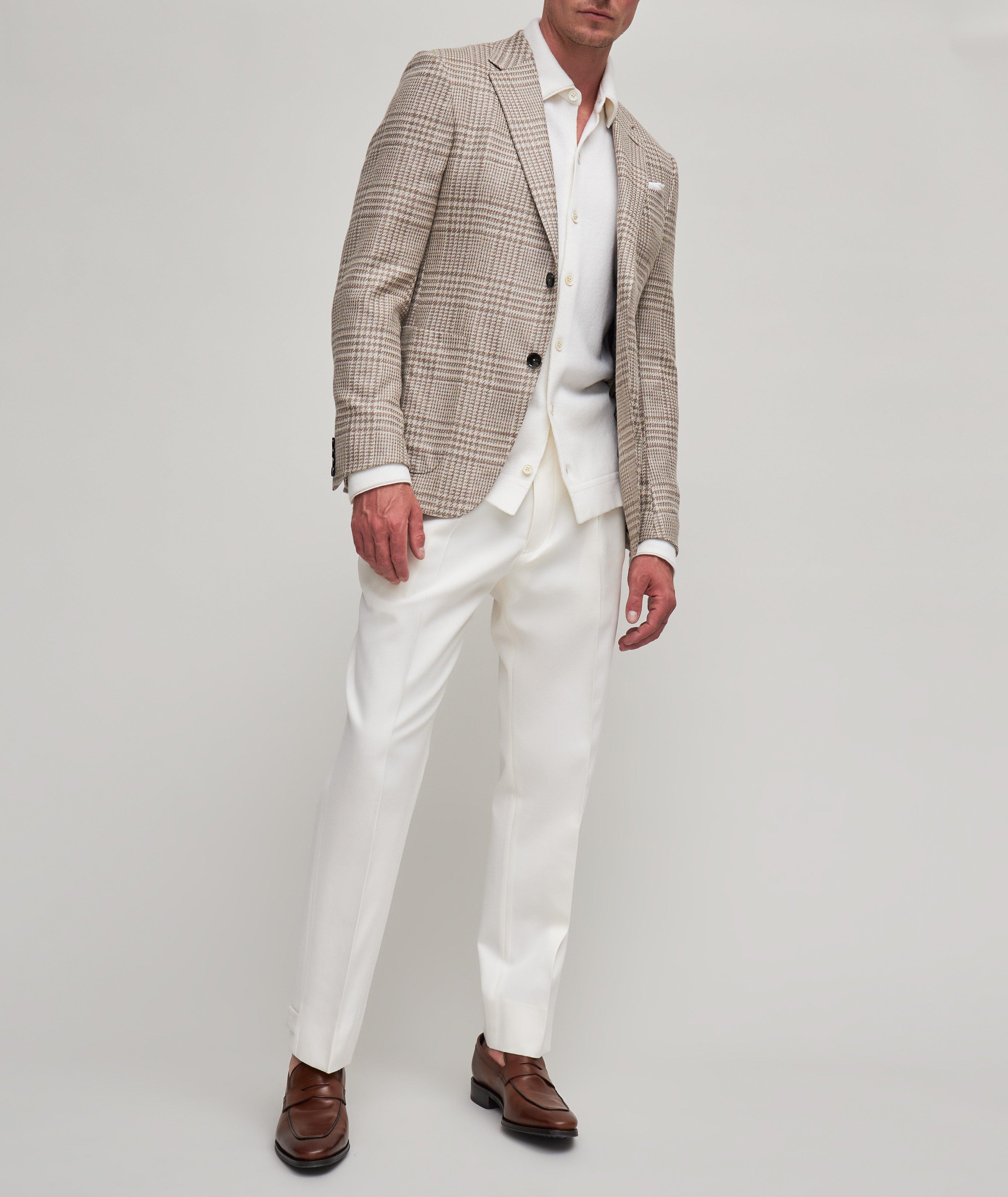 Pantalon en coton et en laine image 5