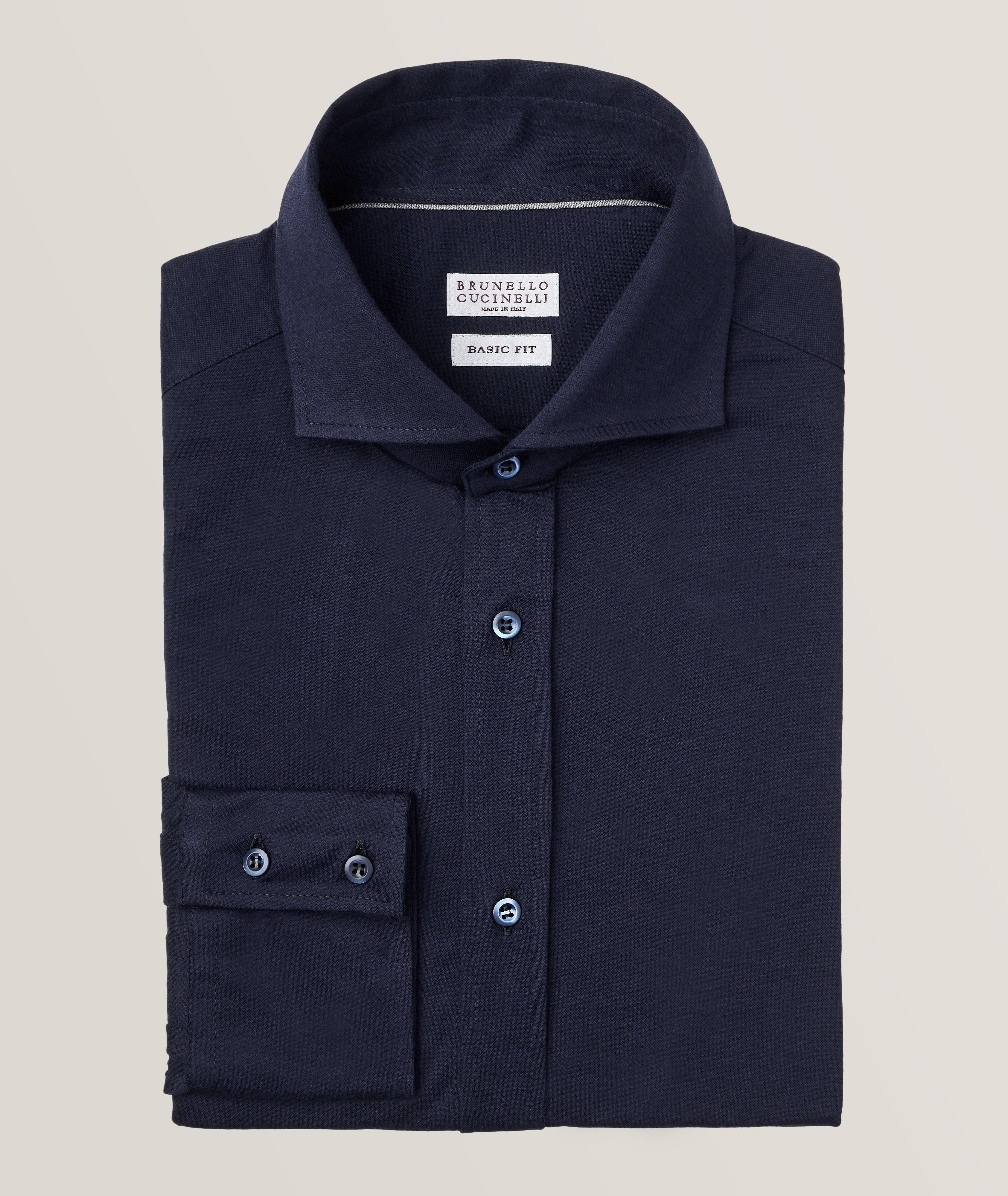 Slim-Fit Cotton Shirt image 0