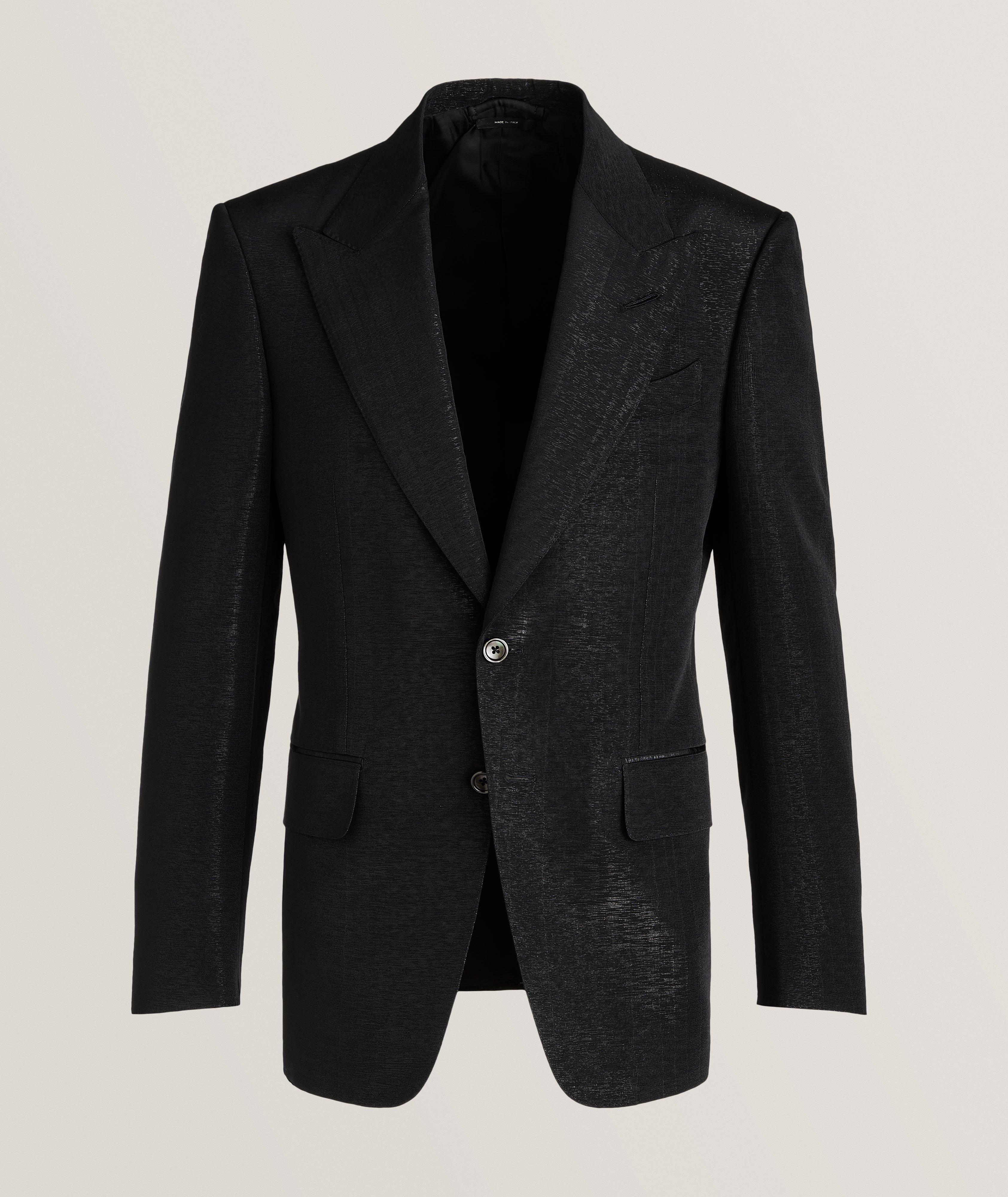 Shelton Metallic Weave Tuxedo Jacket image 0