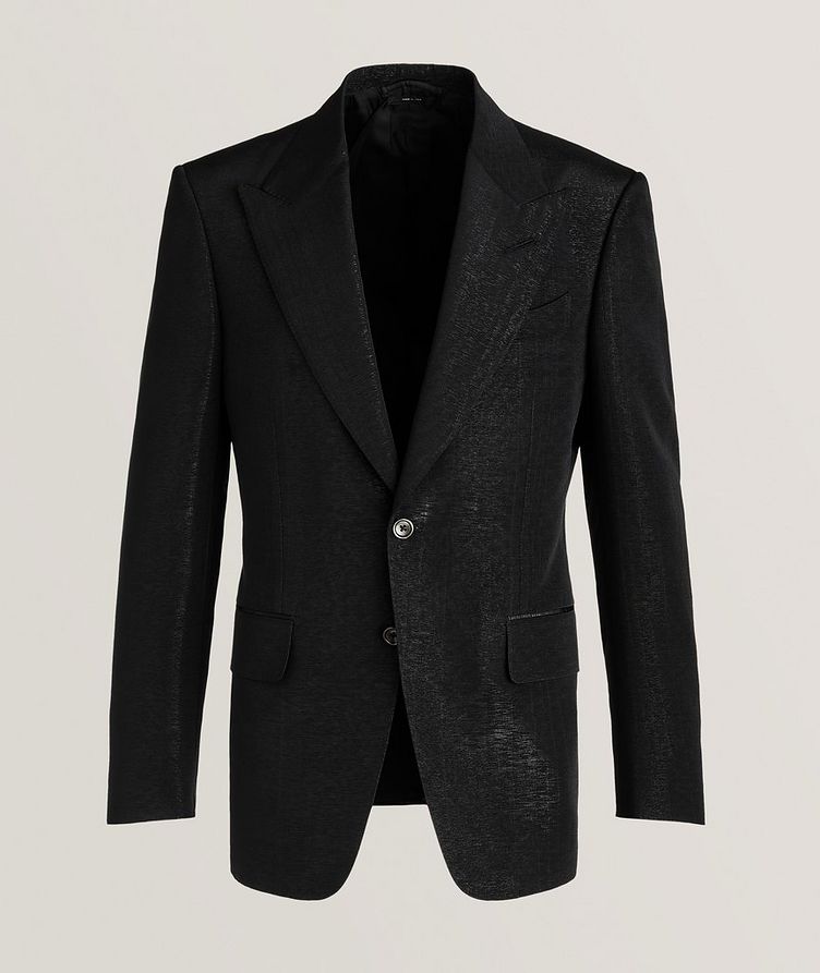 Shelton Metallic Weave Tuxedo Jacket image 0