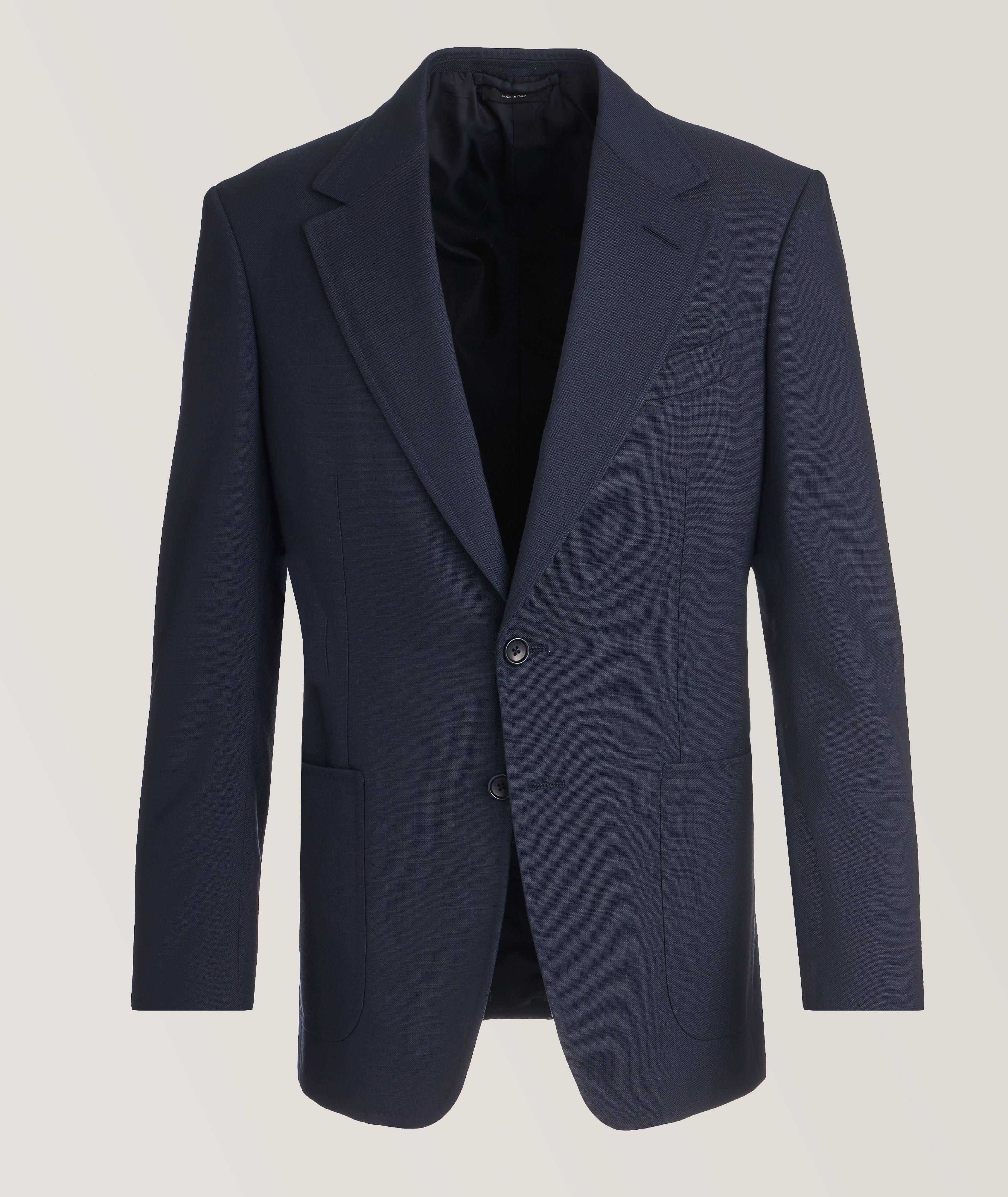 Shelton Hopsak Silk, Wool & Mohair Sport Jacket image 0