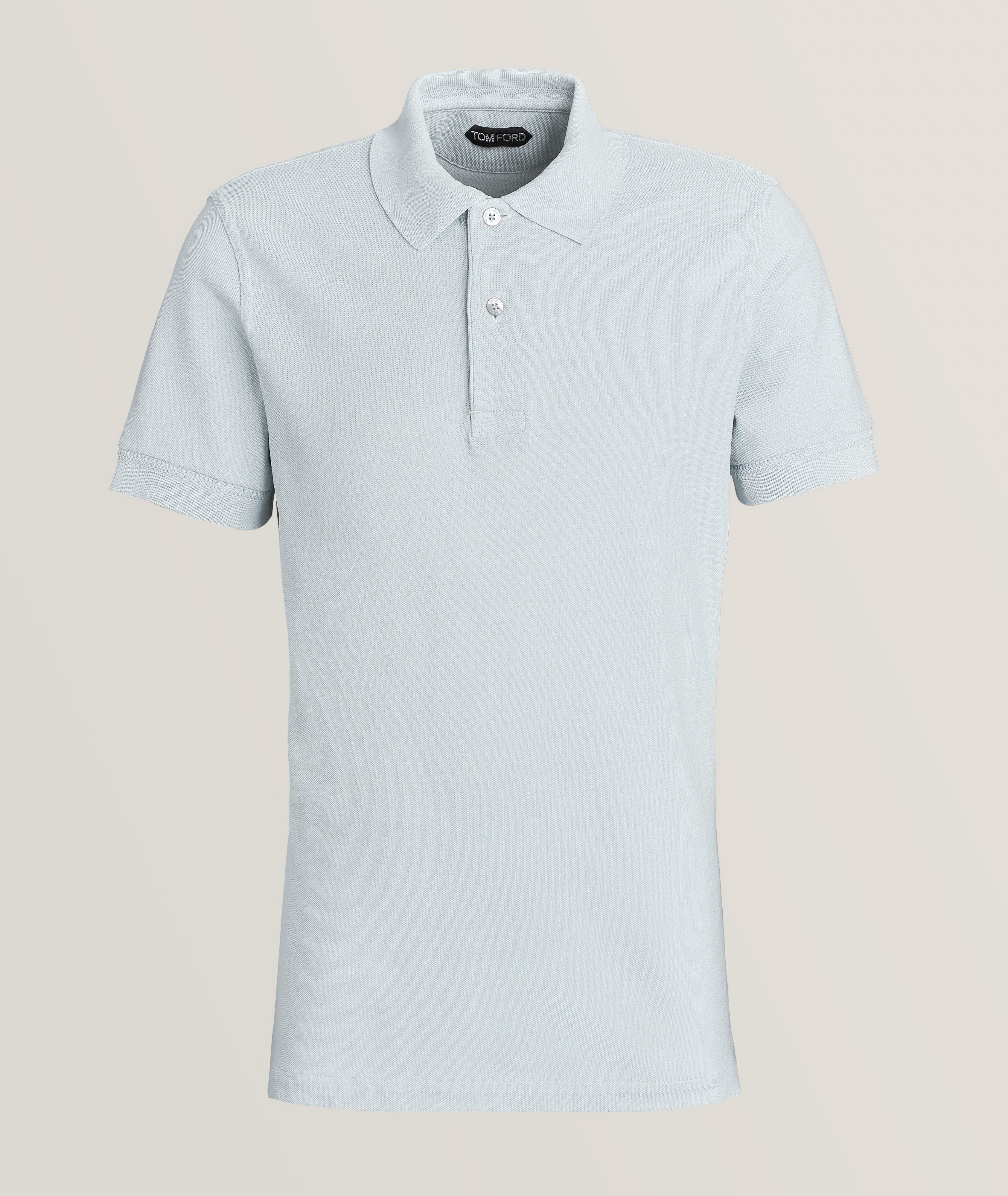 Polo en piqué de coton image 0