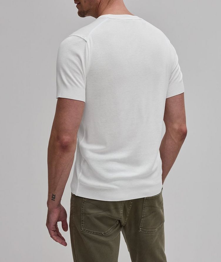 Ribbed Detailing Cotton-Blend Shirt image 2