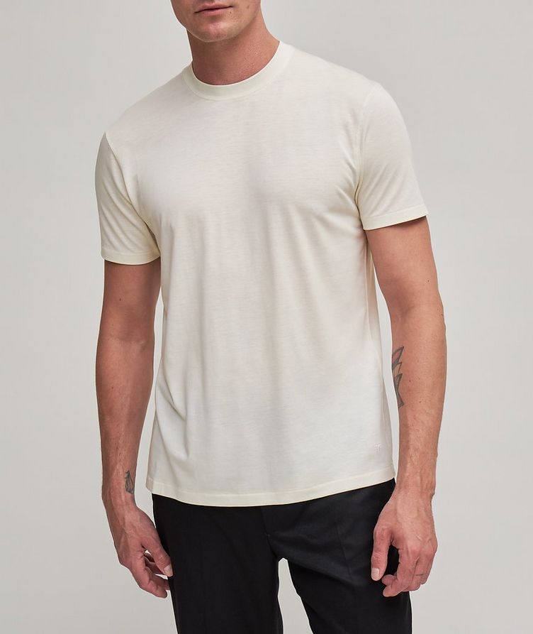 T-shirt en jersey de lyocell et de coton image 1