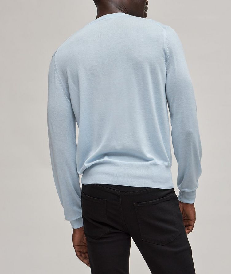 Fine Gauge Cashmere-Silk Sweater image 2