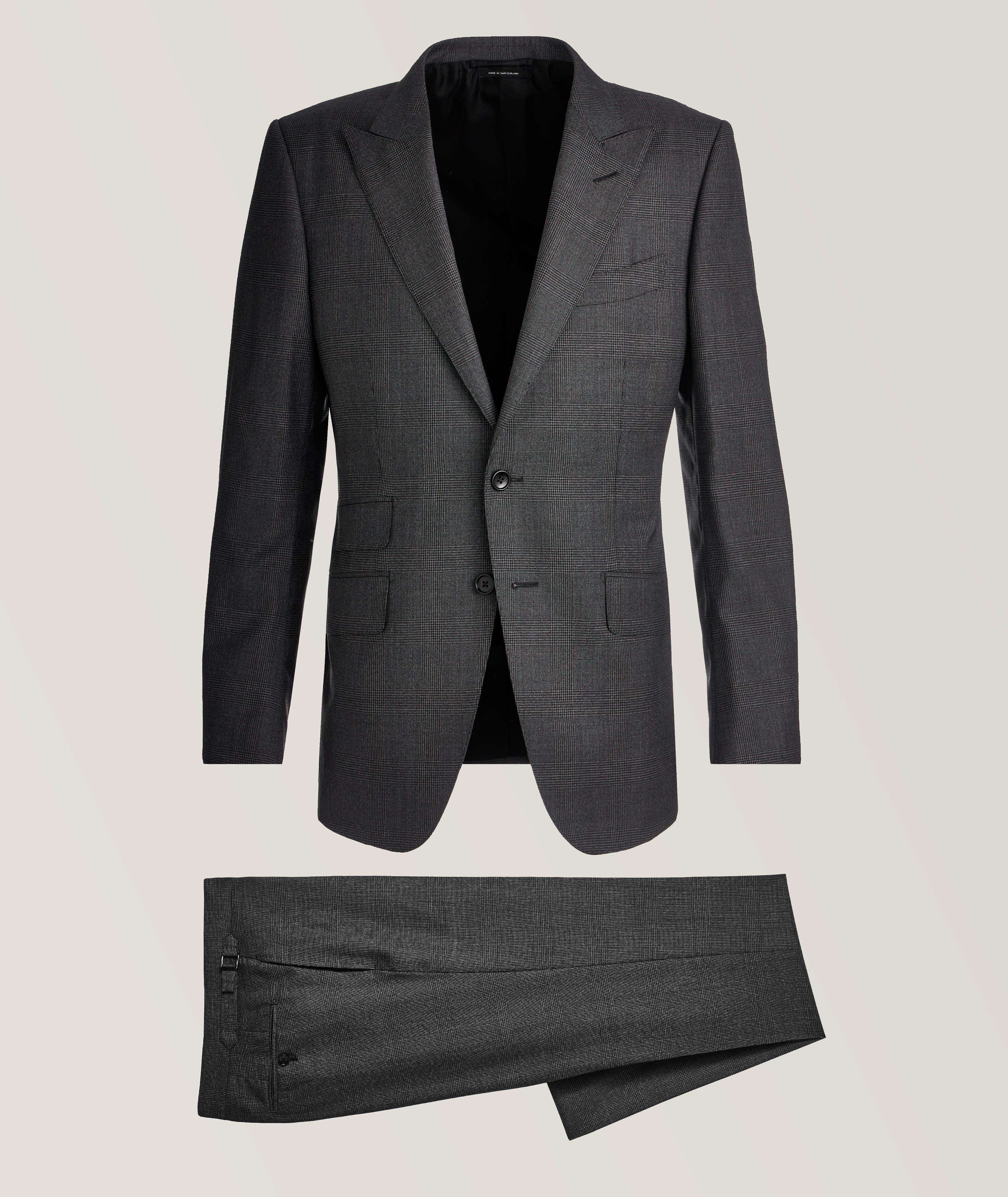 TOM FORD O'Connor Prince Of Wales Wool Suit