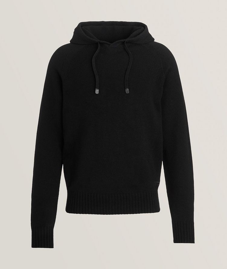 Seamless Cashmere Hooded Sweater image 0