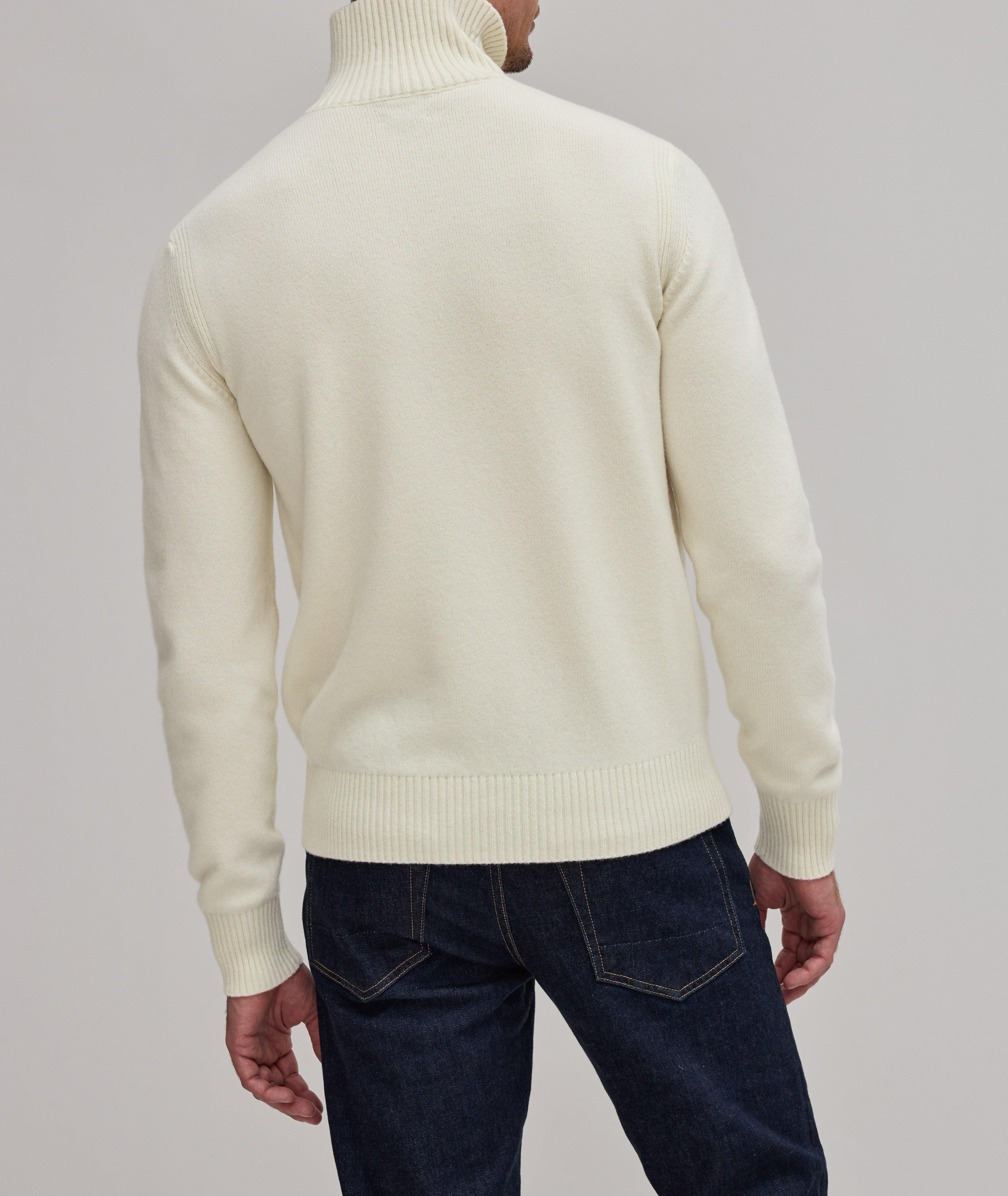 Wool-Cashmere Blend Knitted Sweater image 2