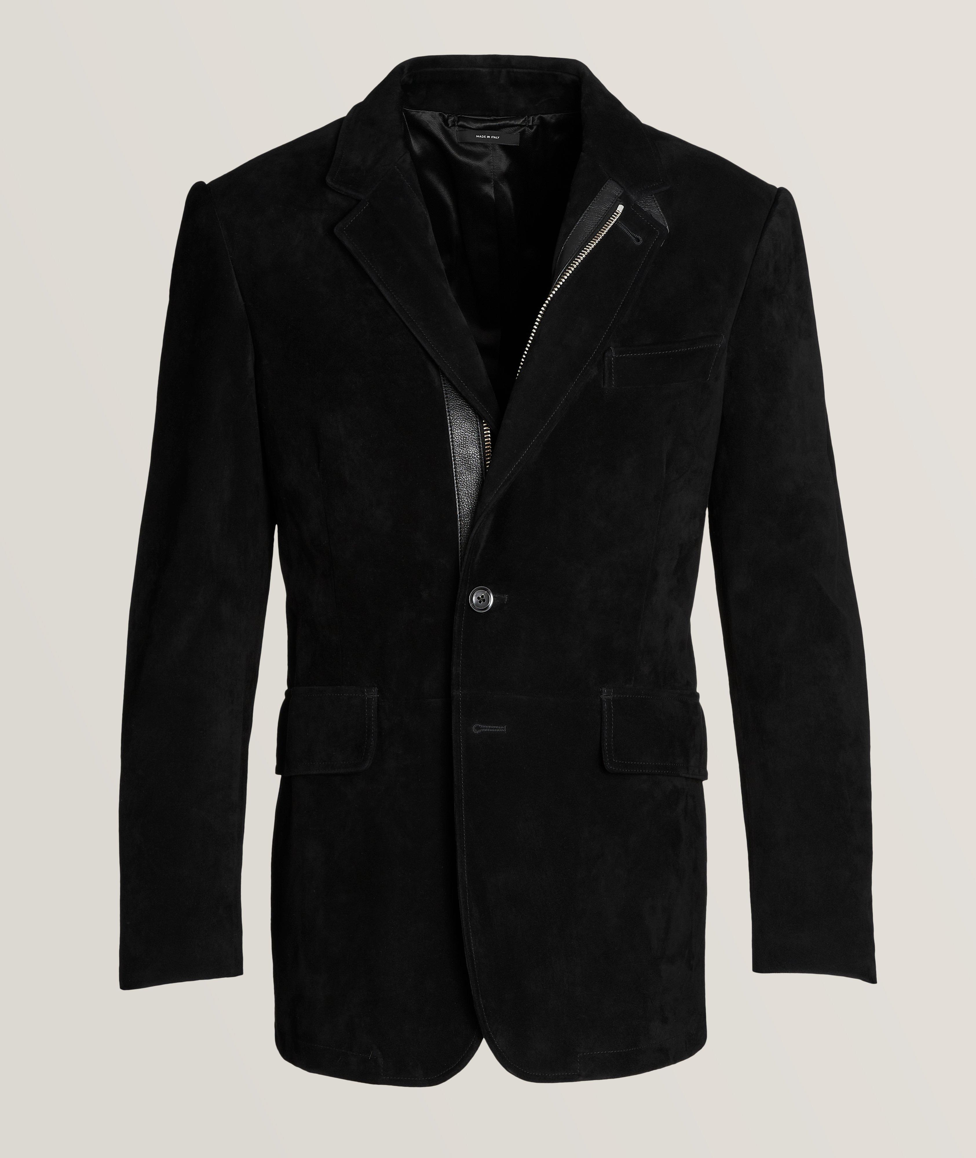 TOM FORD Sartorial Suede Leather Blazer | Leather | Harry Rosen