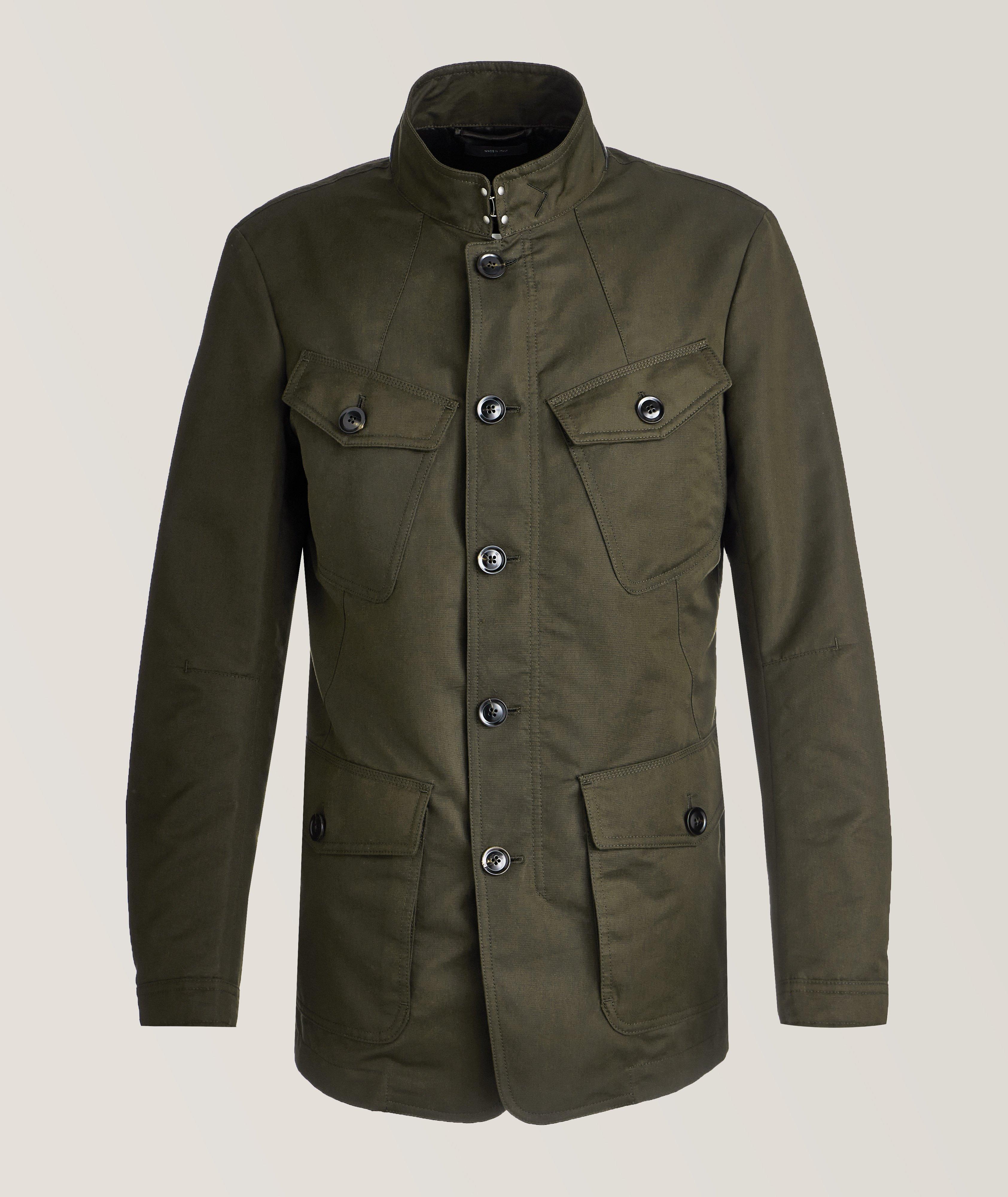 Sartorial Canvas Military Jacket image 0