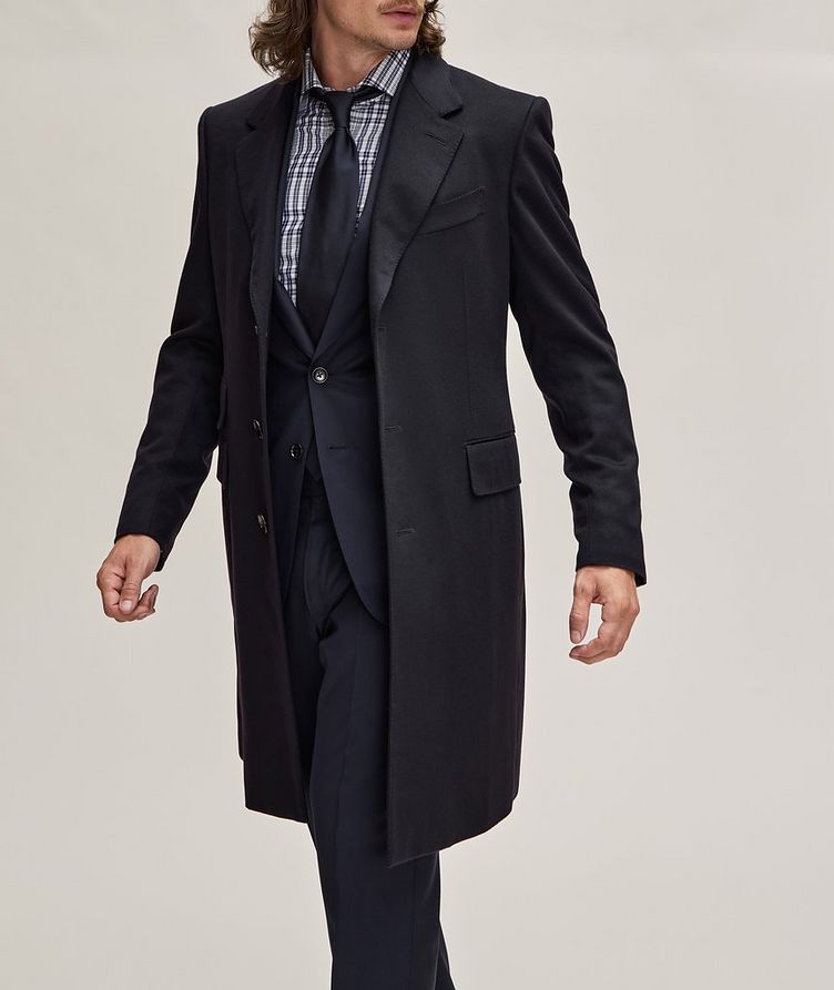 Cashmere Tailored Long Coat  image 1