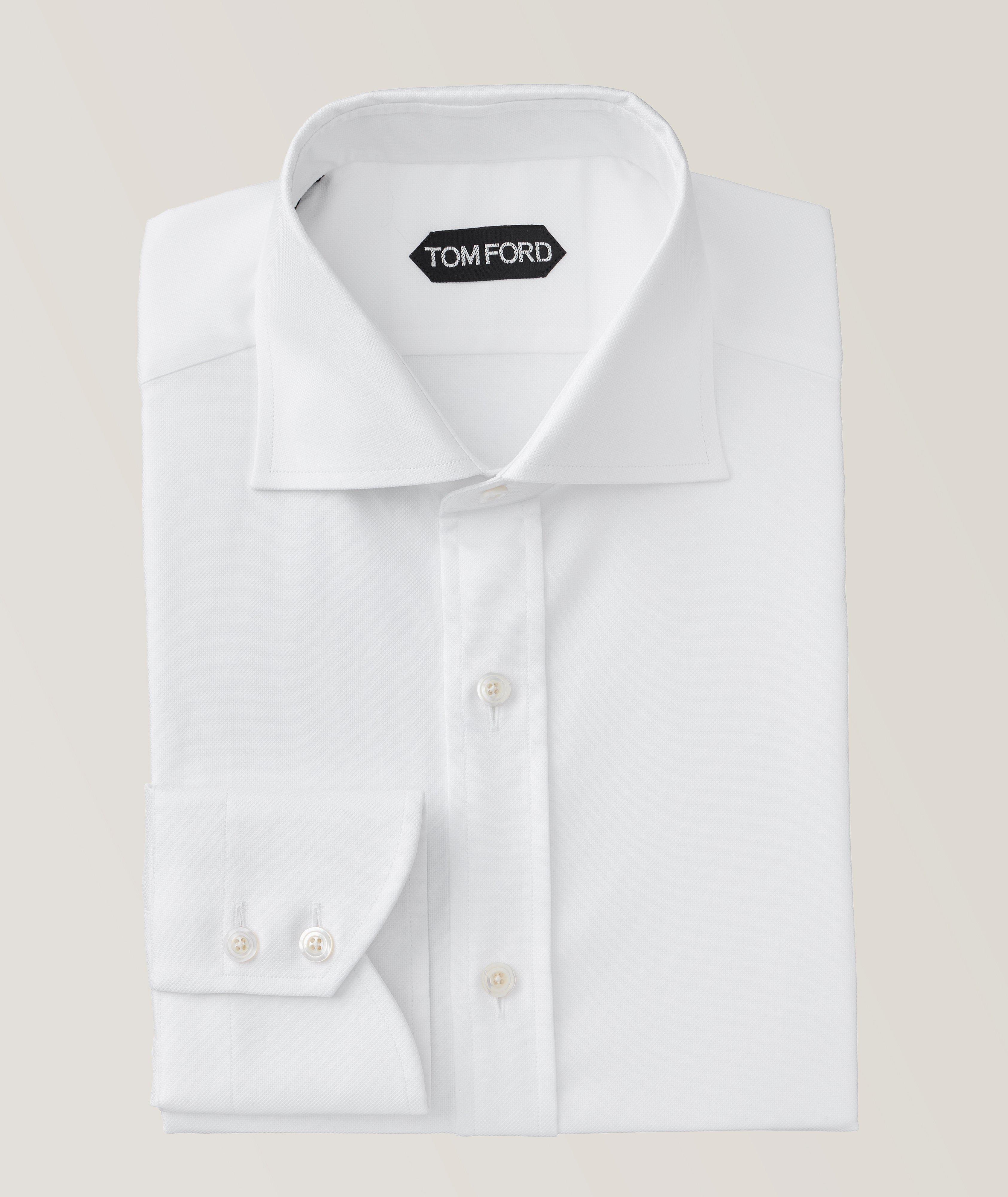 Slim-Fit Natural Stretch Dress Shirt image 0