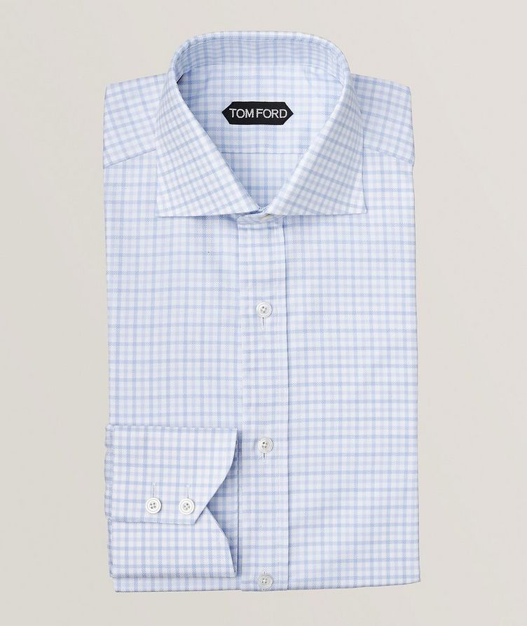 Gingahm Cotton-Blend Dress Shirt image 0