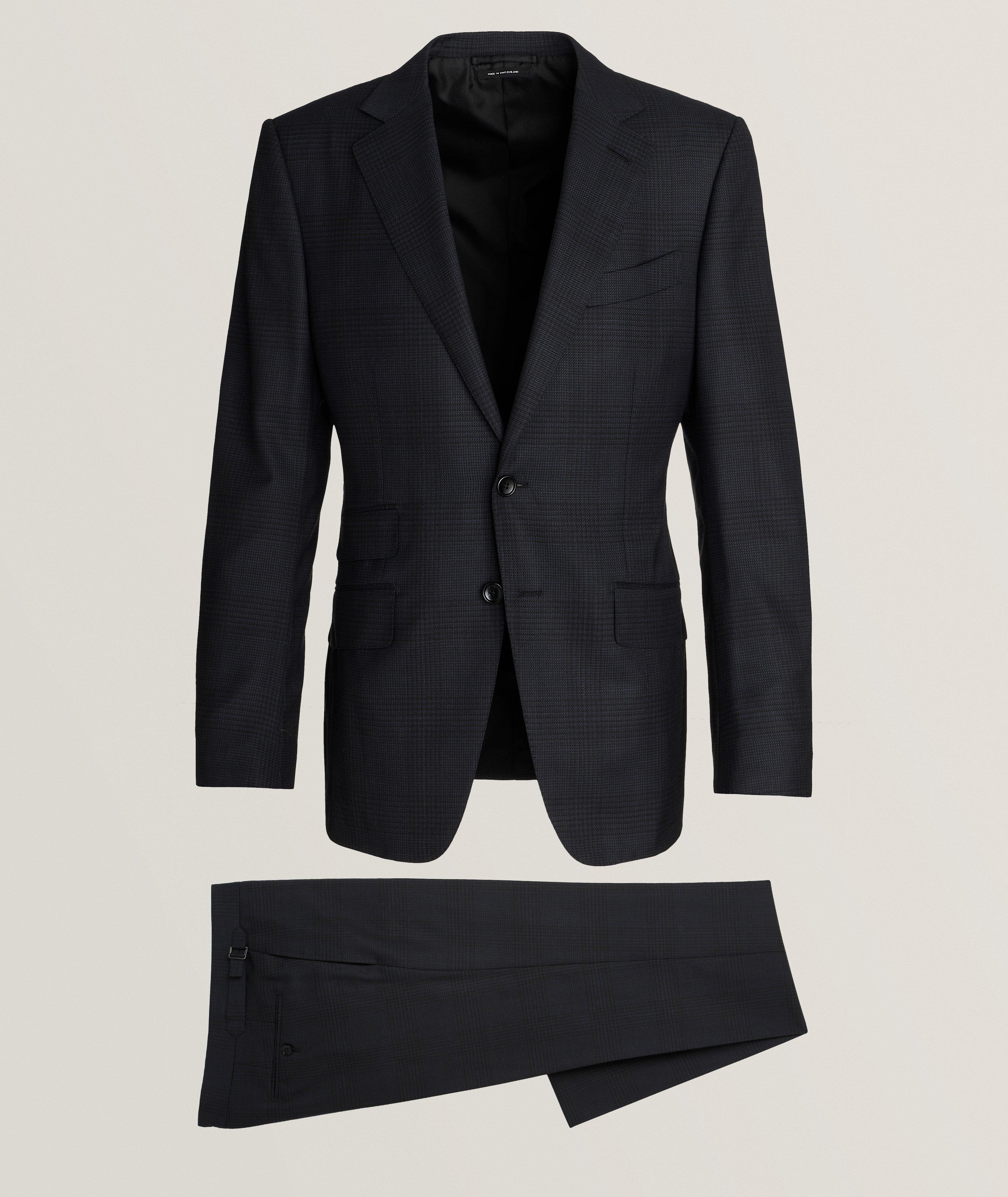 O'Connor Prince Of Wales Stretch-Wool Suit image 0