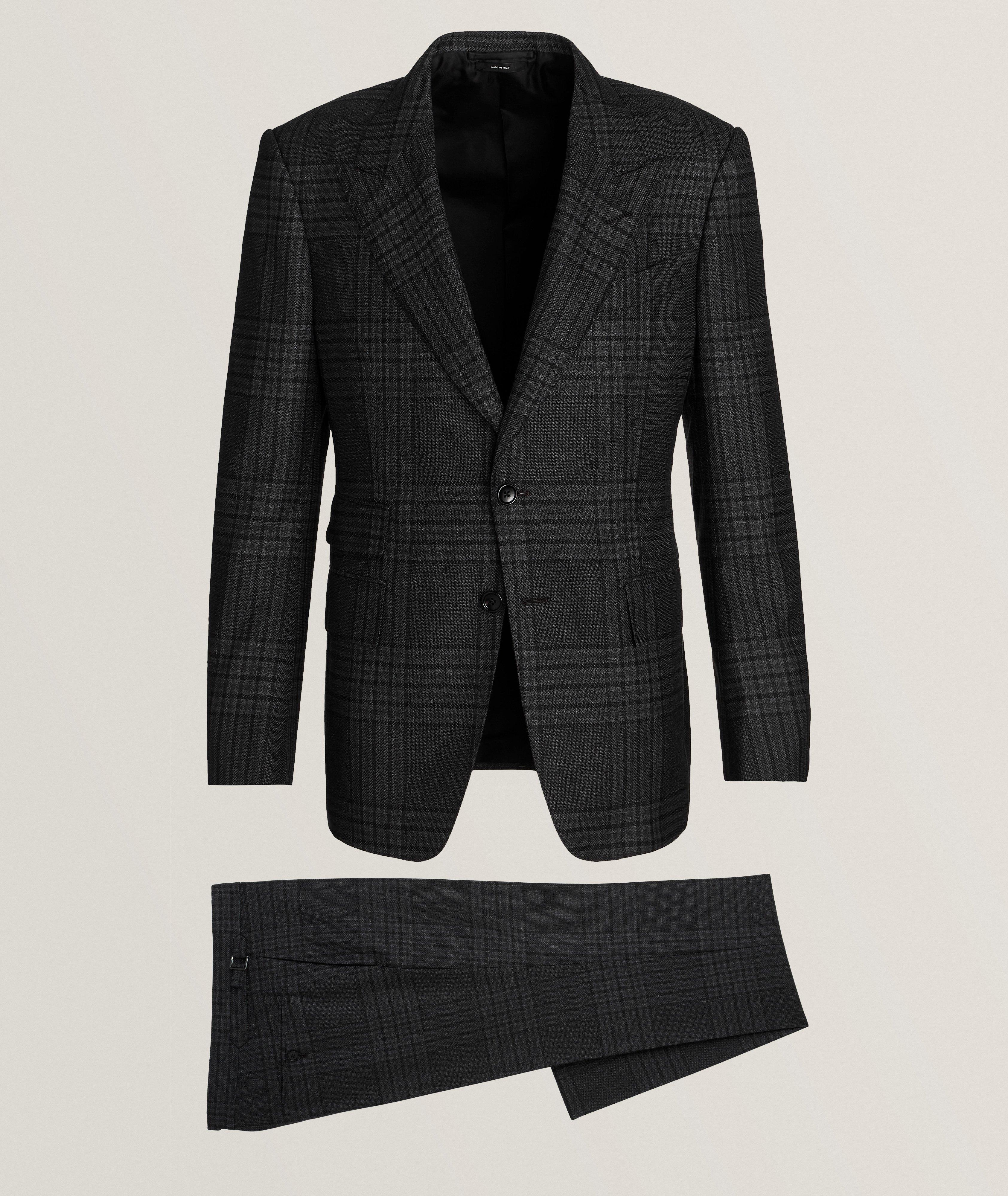 Shelton Gran Check Wool Suit  image 0