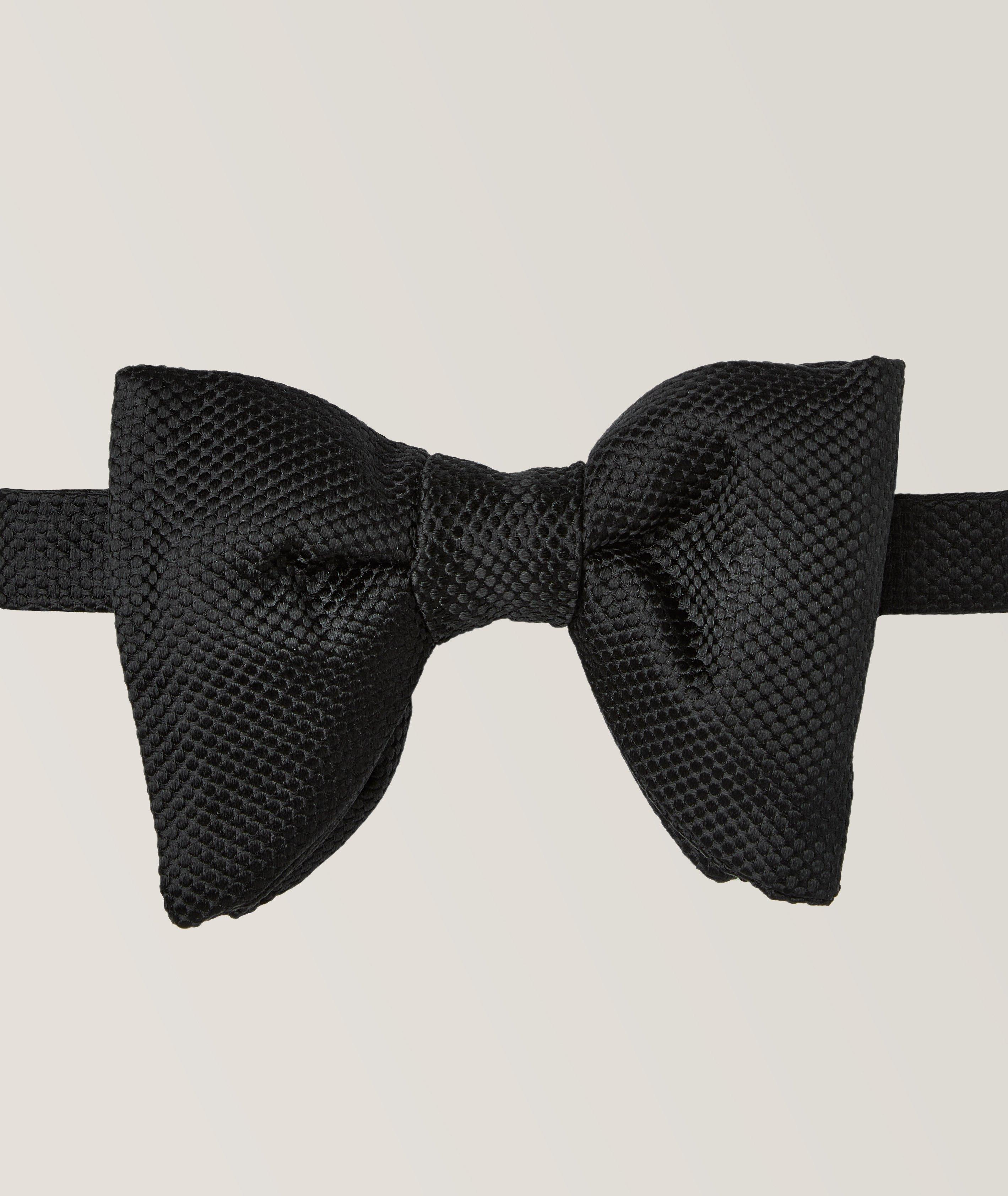 TOM FORD Textured Silk Bow Tie