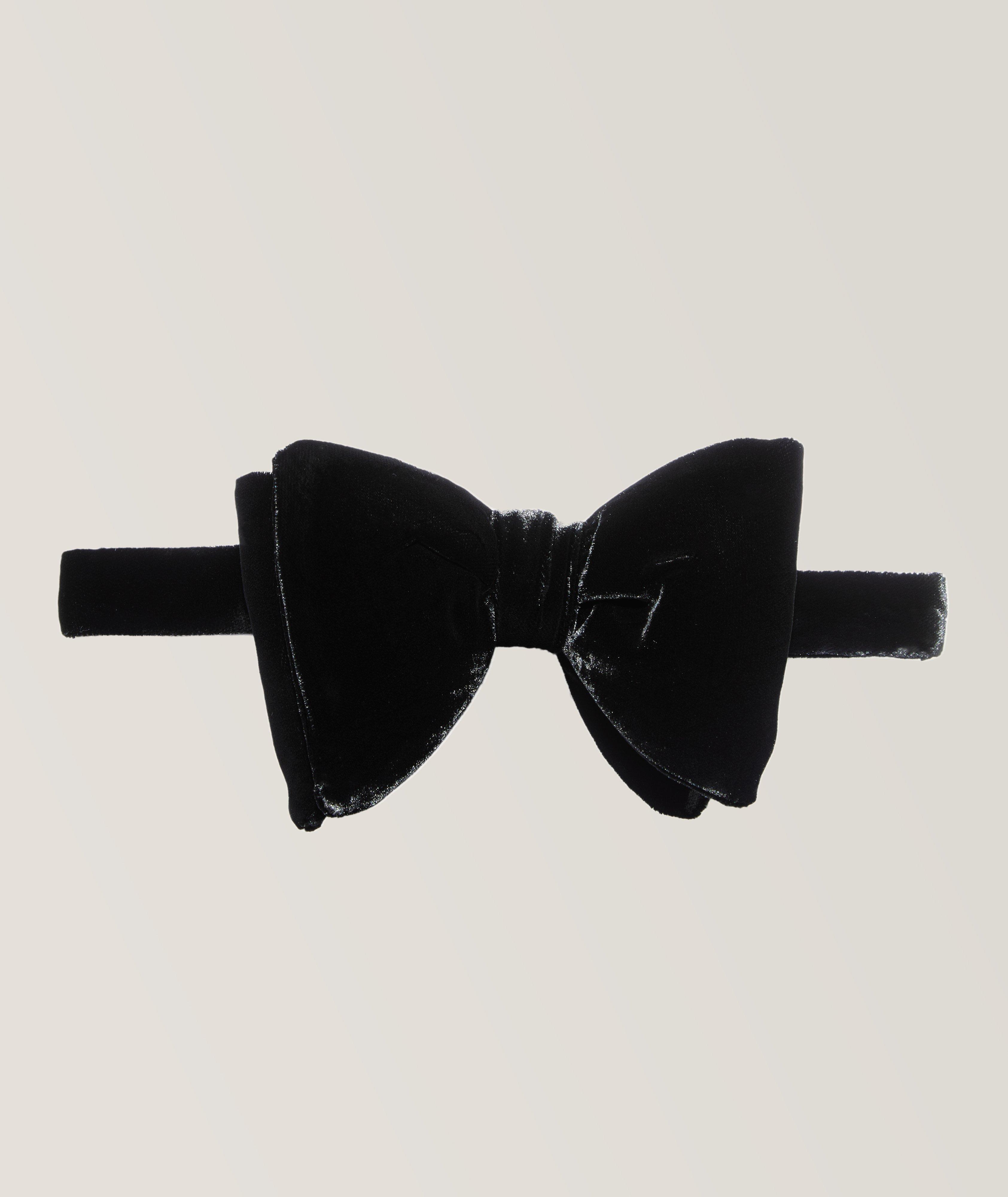 Nœud papillon en velours image 0