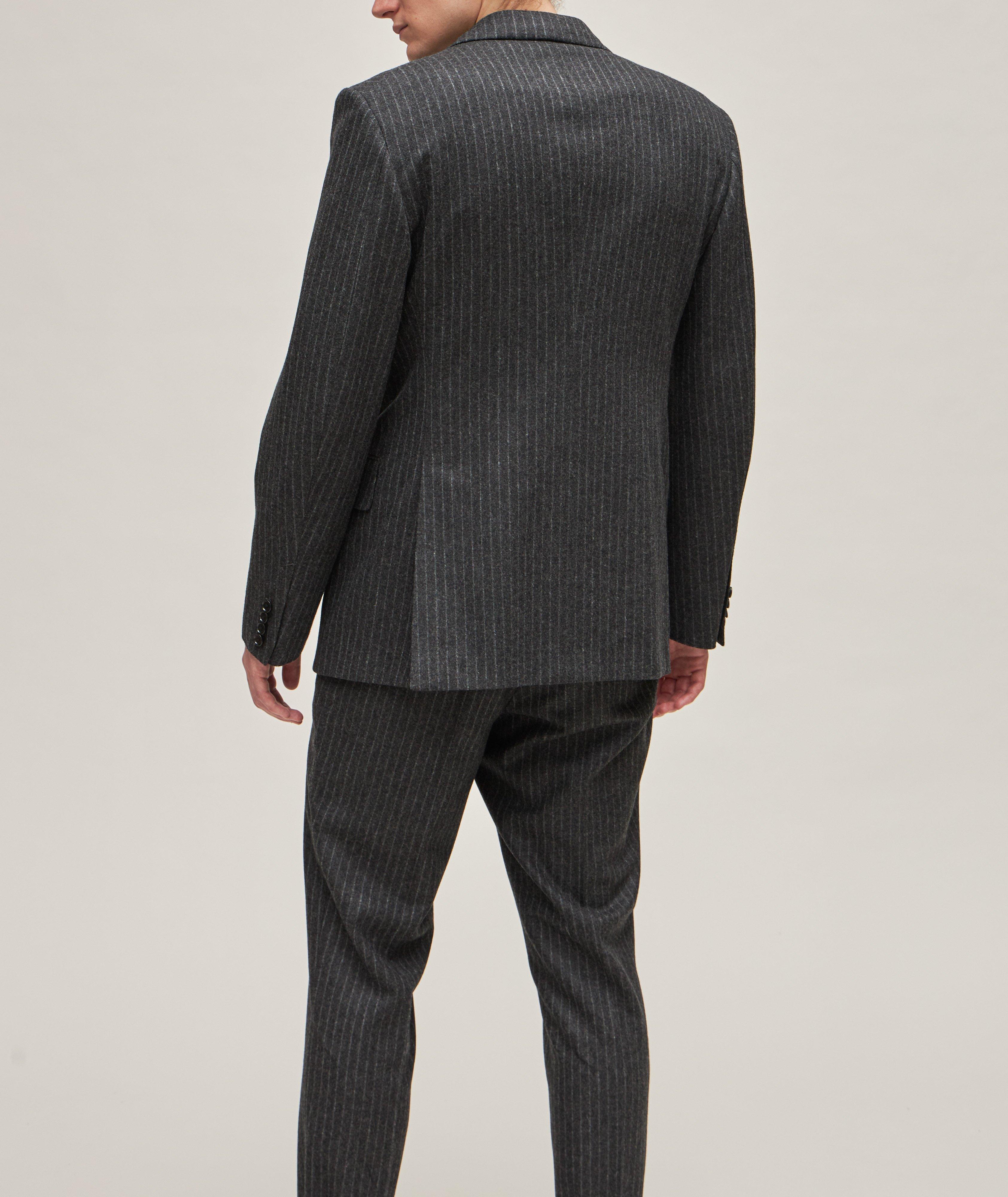 Shelton Chalk Stripe Flannel Wool Suit  image 2